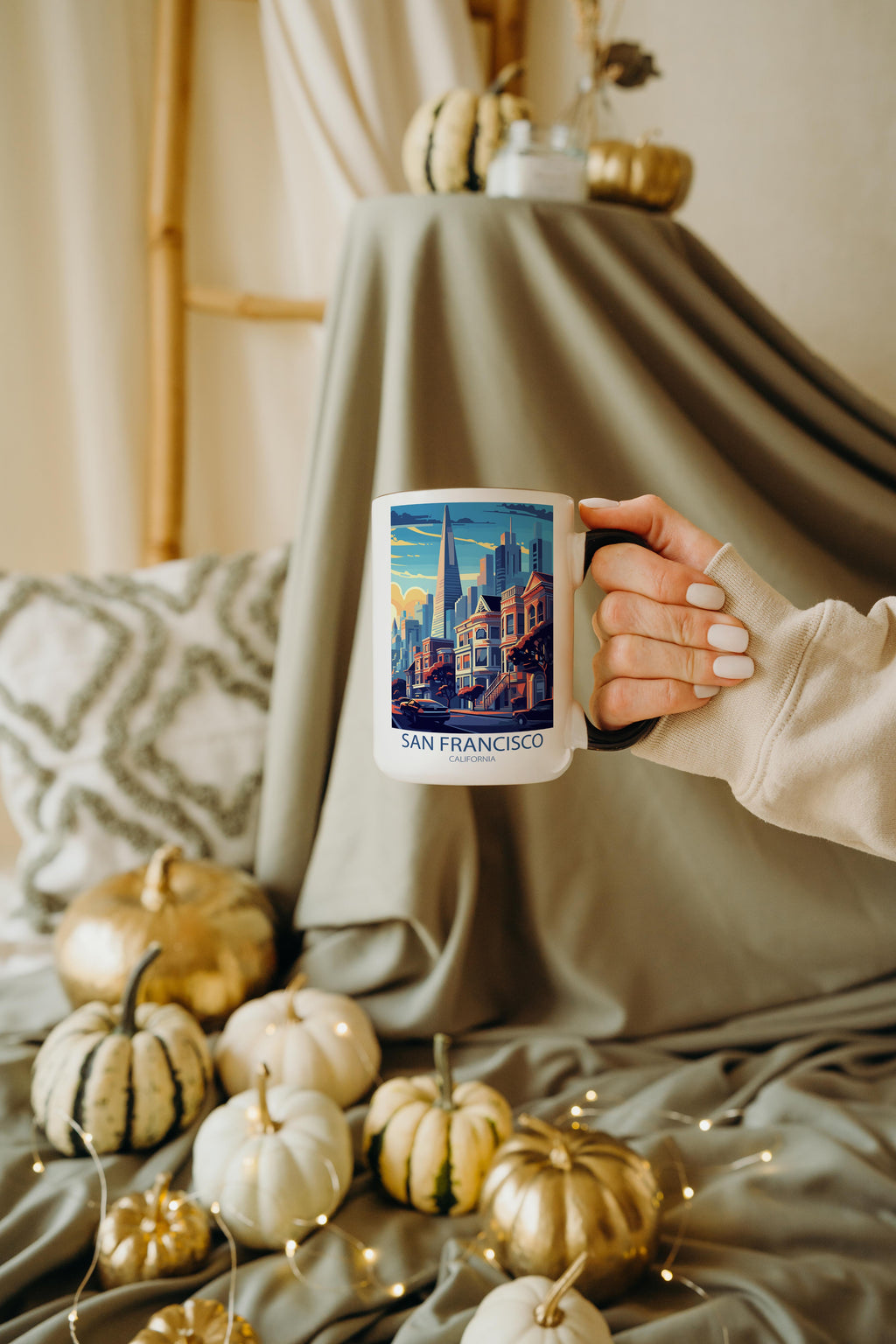 San Francisco - California - Beautiful Tourist Hotspots Mug