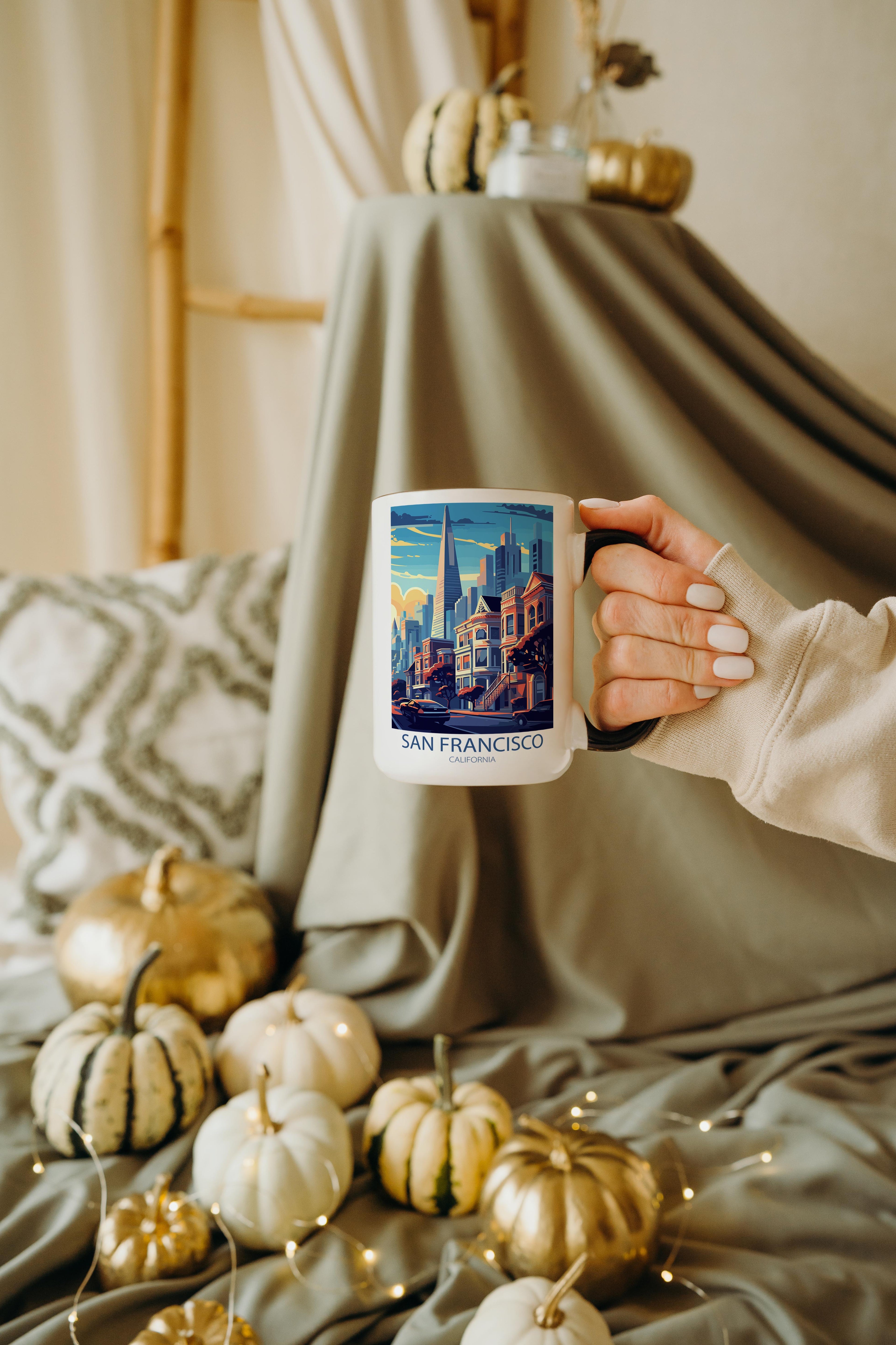 San Francisco - California - Beautiful Tourist Hotspots Mug