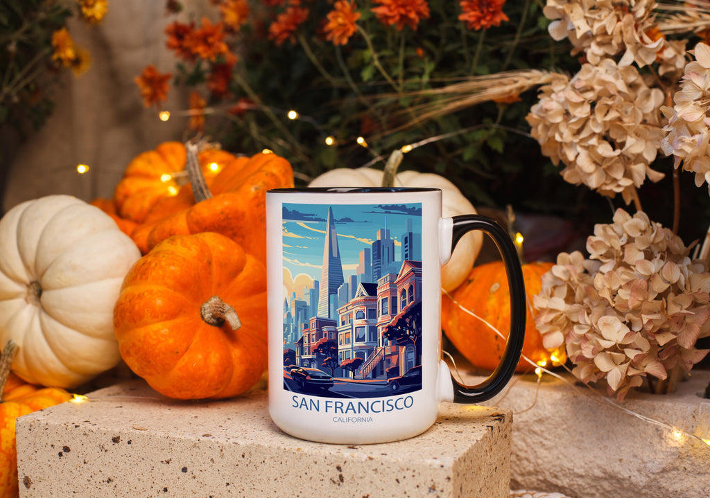 San Francisco - California - Beautiful Tourist Hotspots Mug