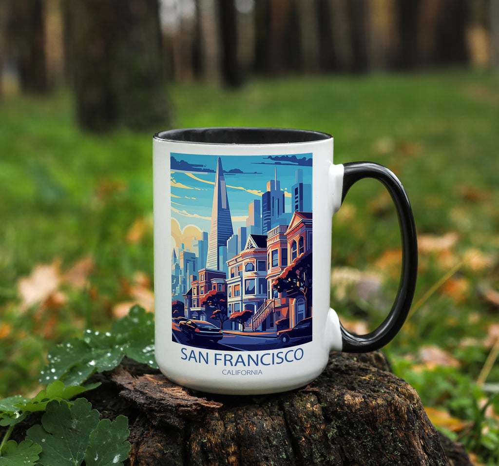 San Francisco - California - Beautiful Tourist Hotspots Mug