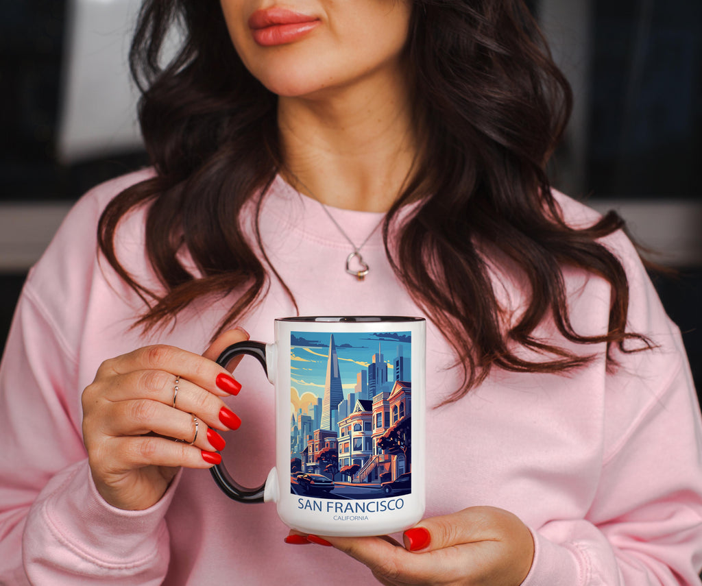 San Francisco - California - Beautiful Tourist Hotspots Mug
