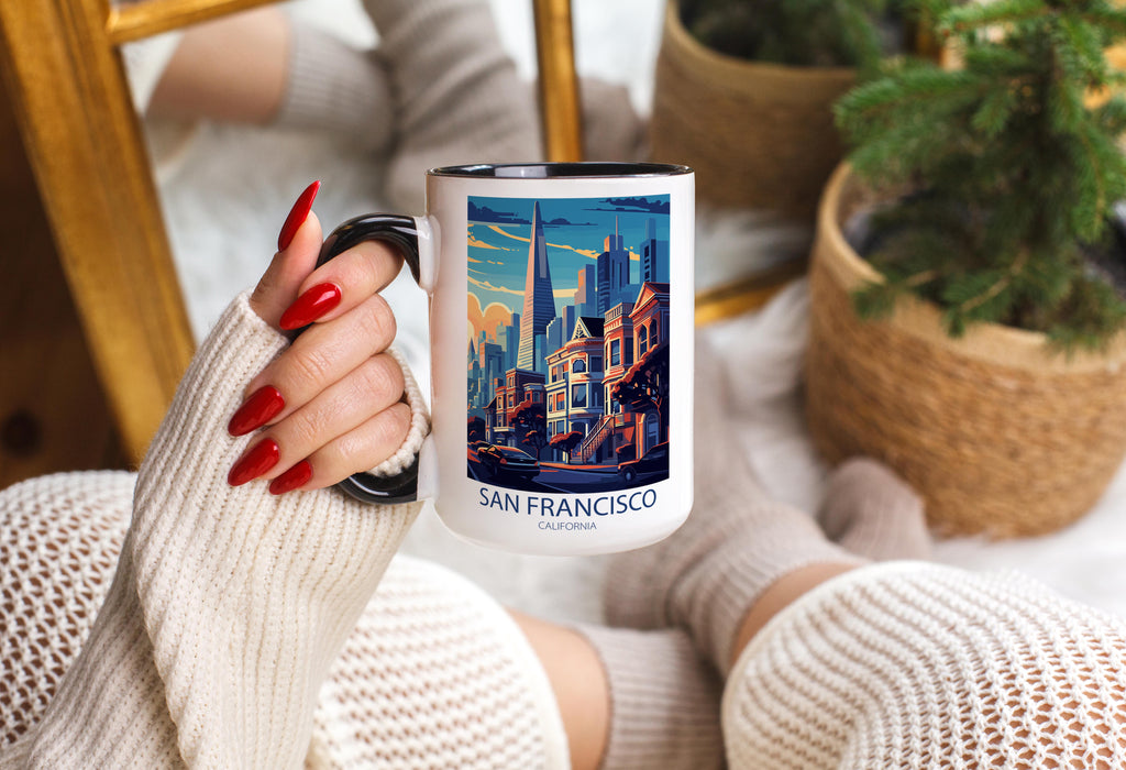 San Francisco - California - Beautiful Tourist Hotspots Mug