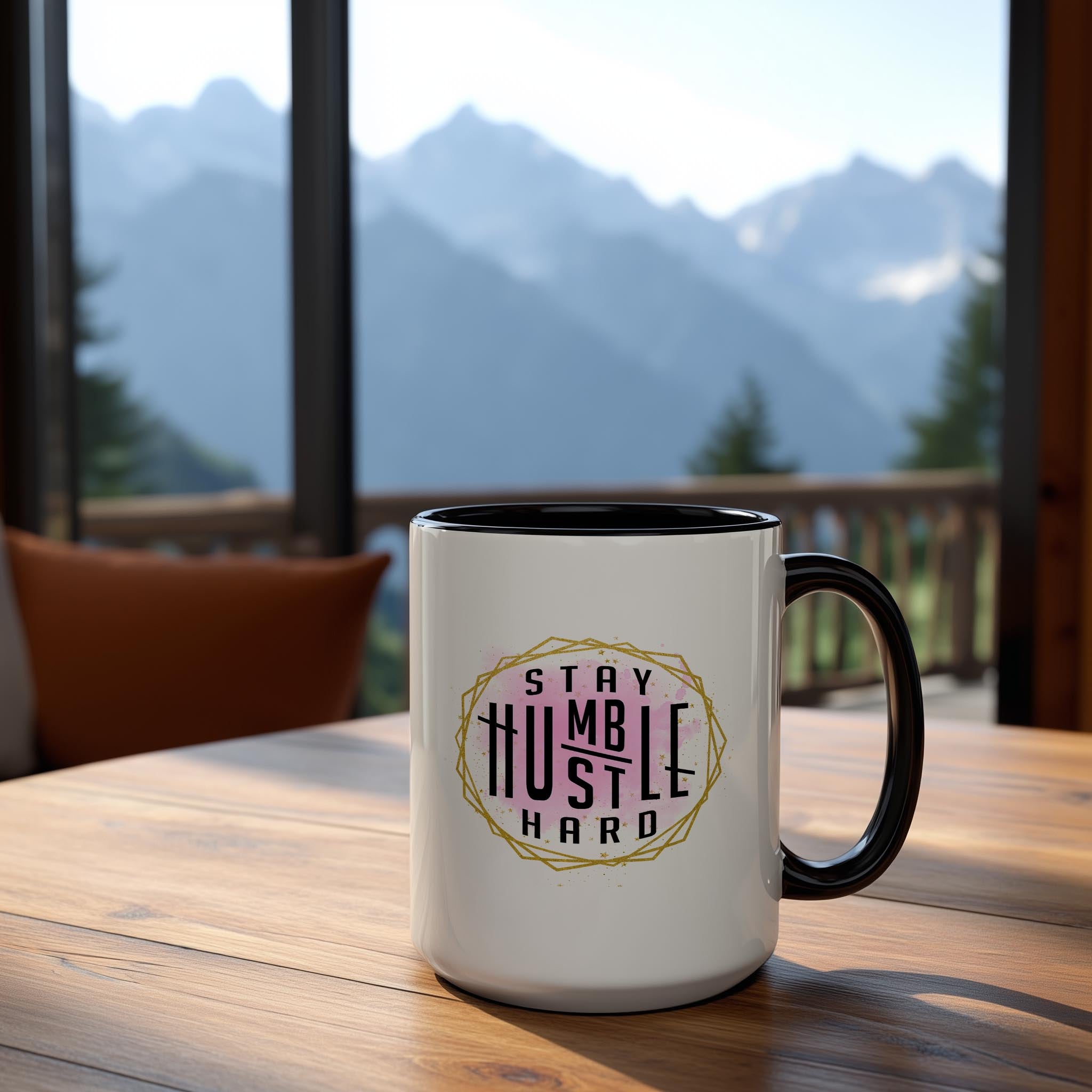 Stay Humble. Hustle Hard - Affirmation and Motivation Mug