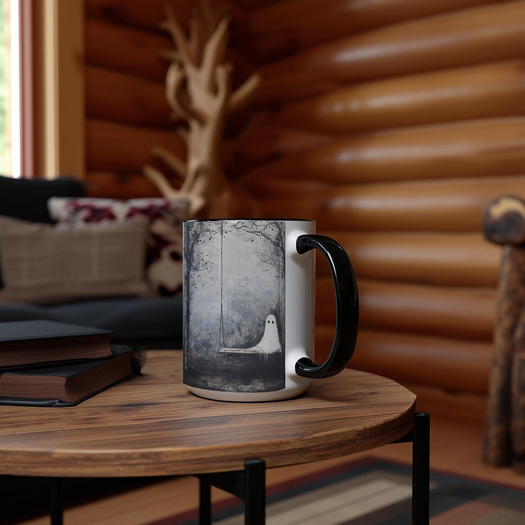 Ghosts on a Swing - Halloween Mug