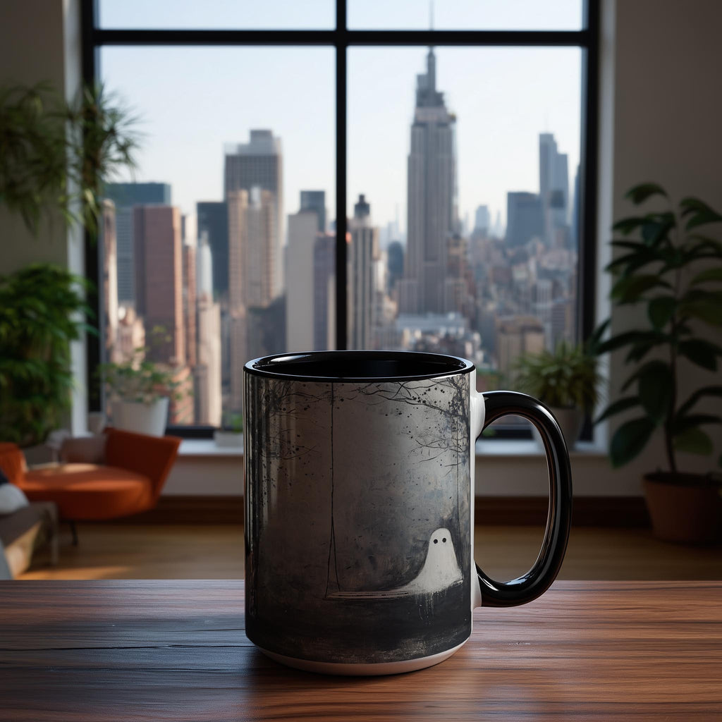 Ghosts on a Swing - Halloween Mug