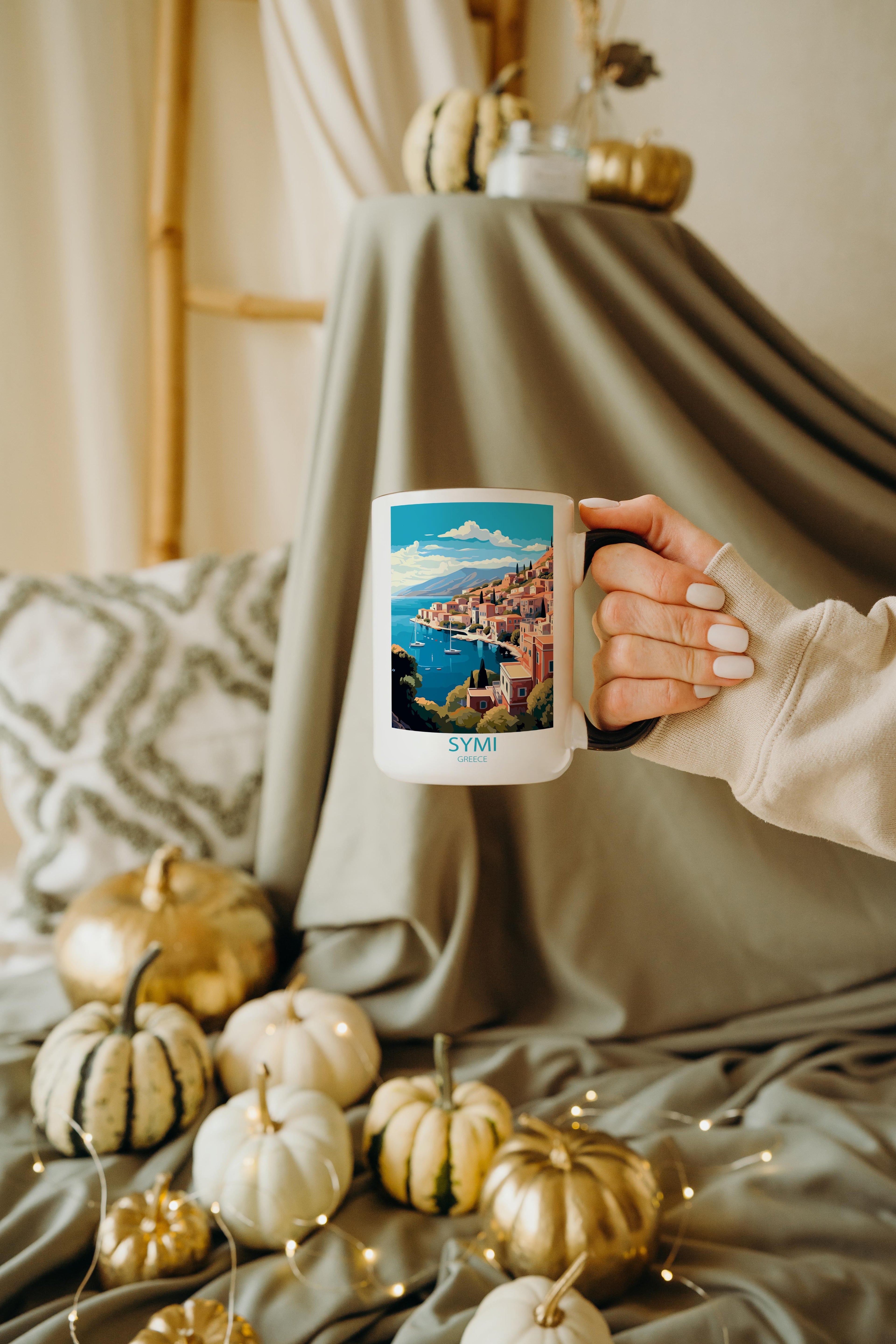 Symi - Greece - Beautiful Tourist Hotspots Mug