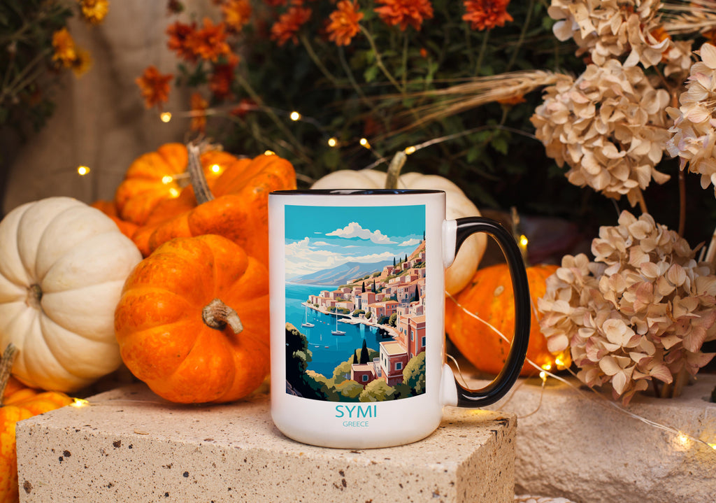 Symi - Greece - Beautiful Tourist Hotspots Mug