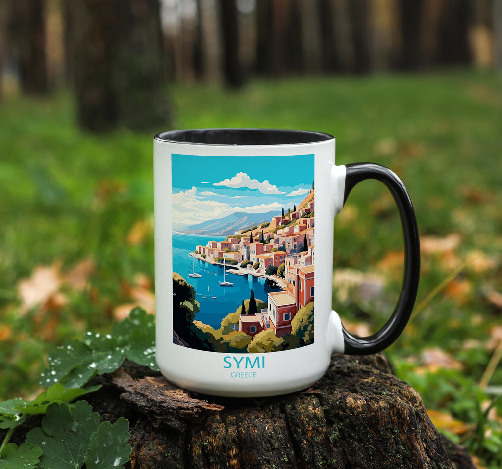 Symi - Greece - Beautiful Tourist Hotspots Mug
