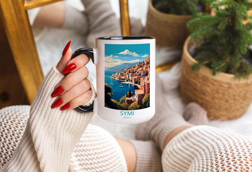 Symi - Greece - Beautiful Tourist Hotspots Mug