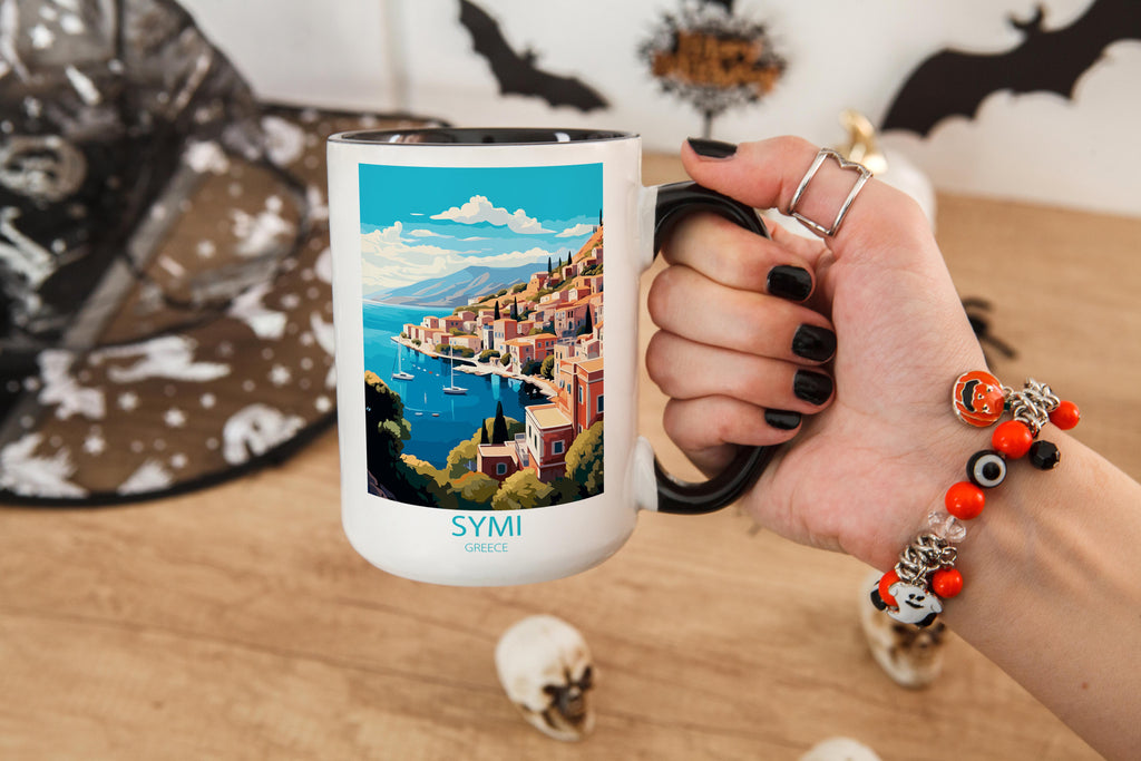 Symi - Greece - Beautiful Tourist Hotspots Mug