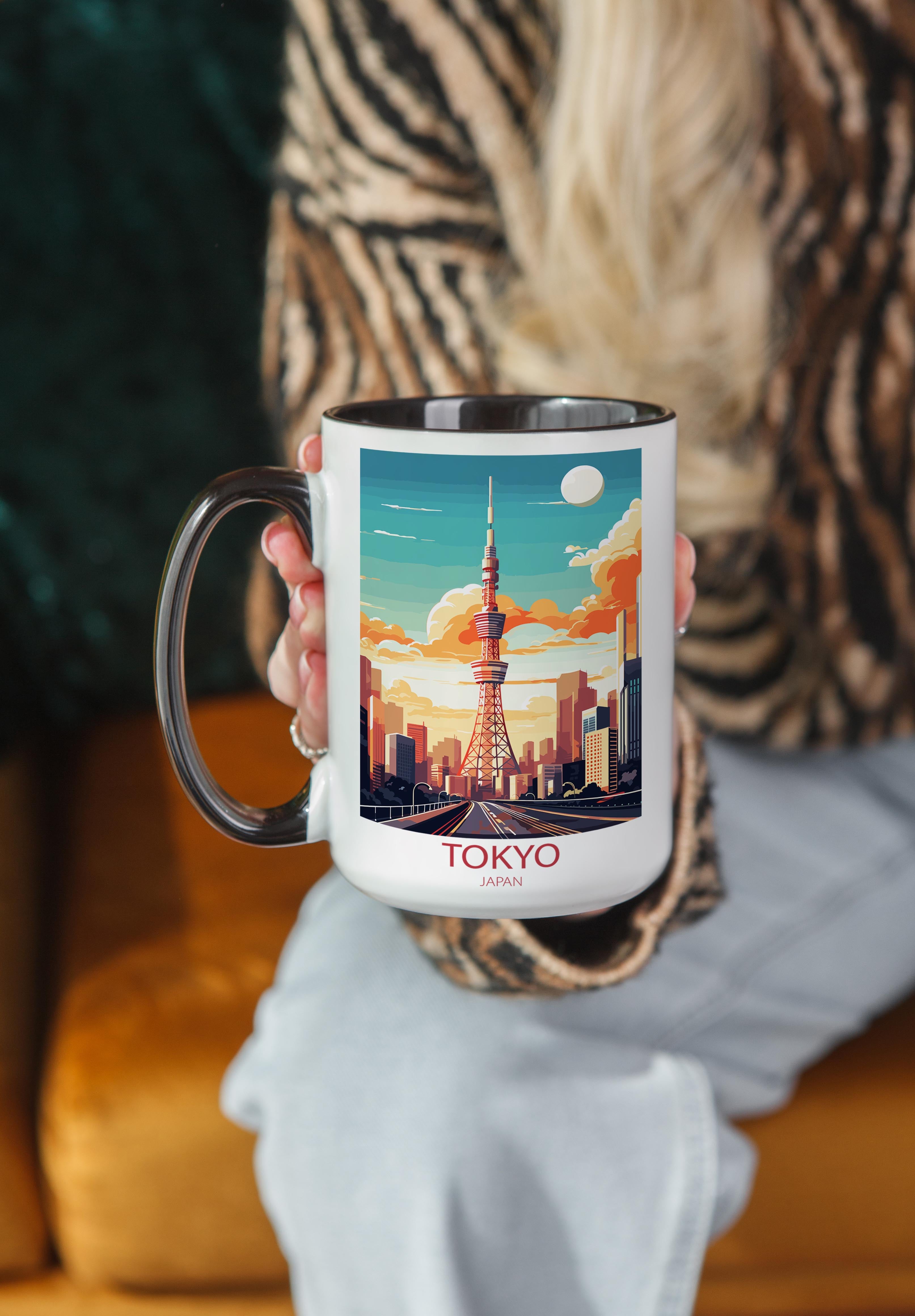 Tokyo Japan Beautiful Tourist Hotspots Mug