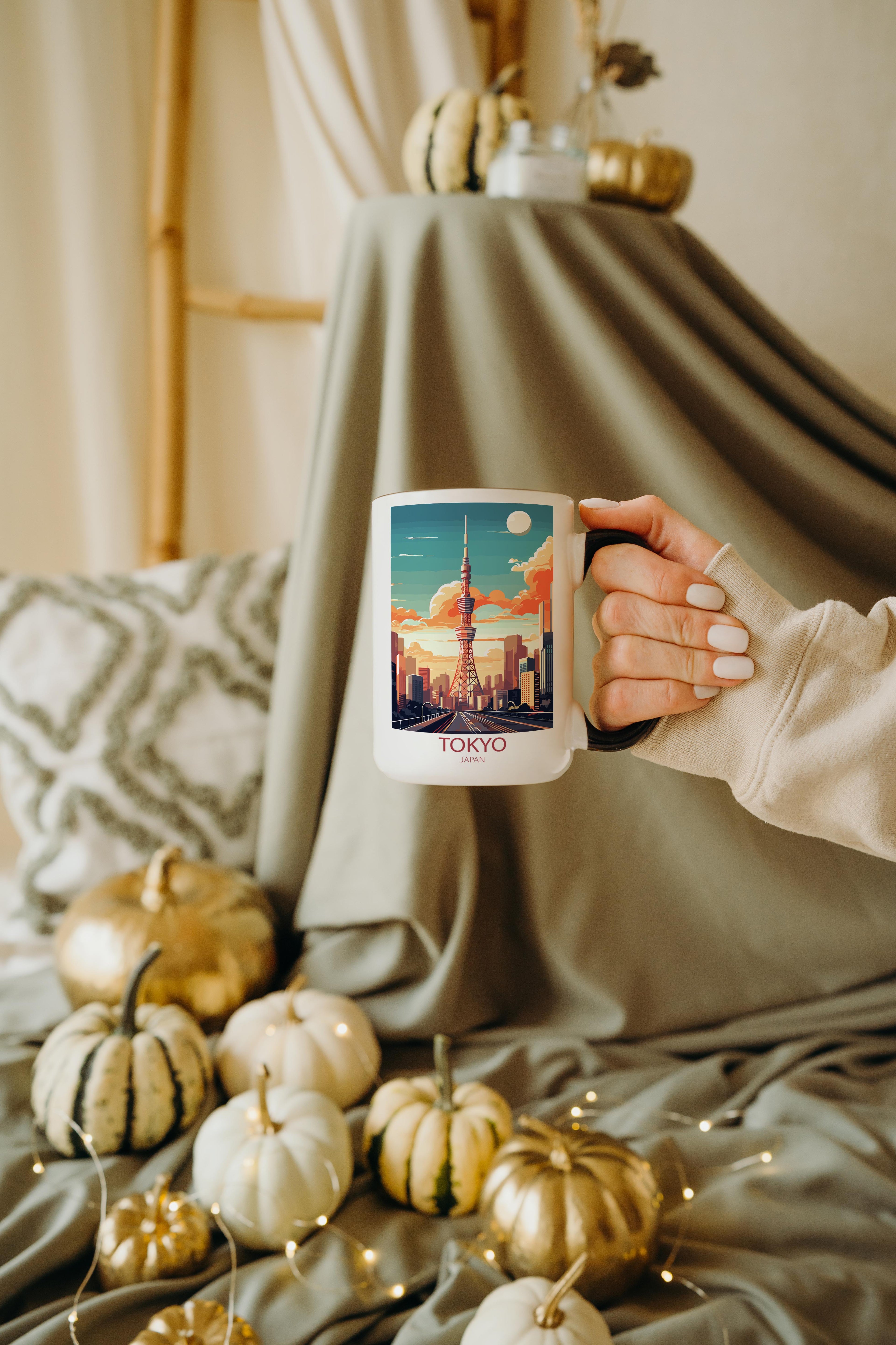 Tokyo Japan Beautiful Tourist Hotspots Mug