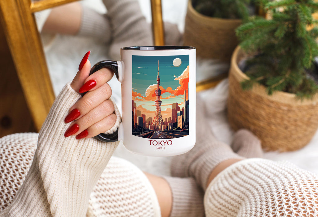 Tokyo Japan Beautiful Tourist Hotspots Mug