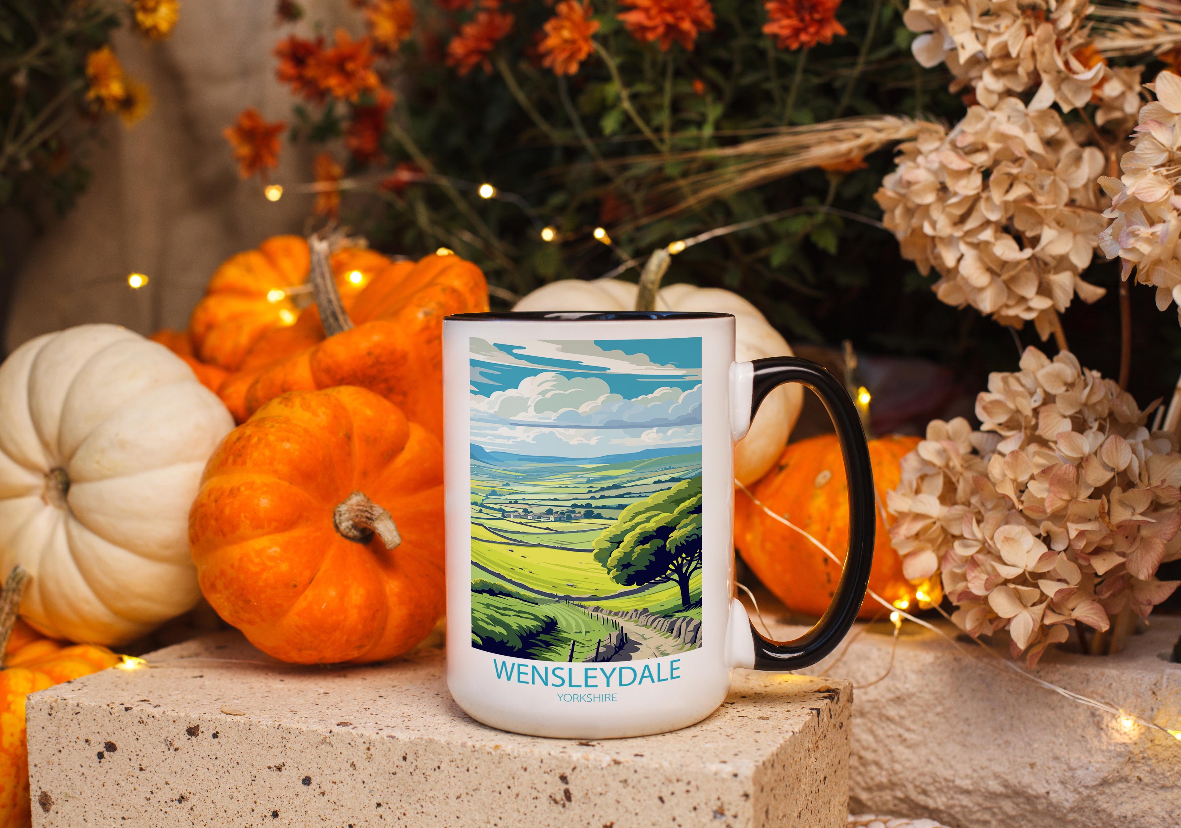 Wensleydale - Yorkshire - Beautiful Tourist Hotspots Mug