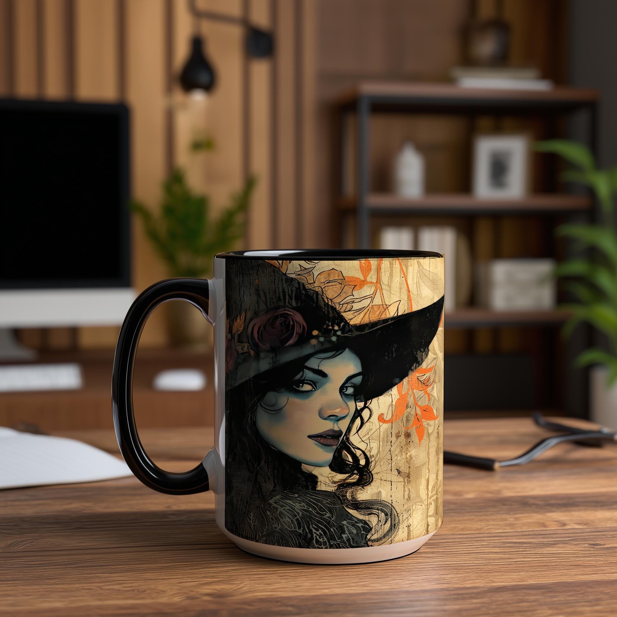 Beautiful Witch - Halloween Mug