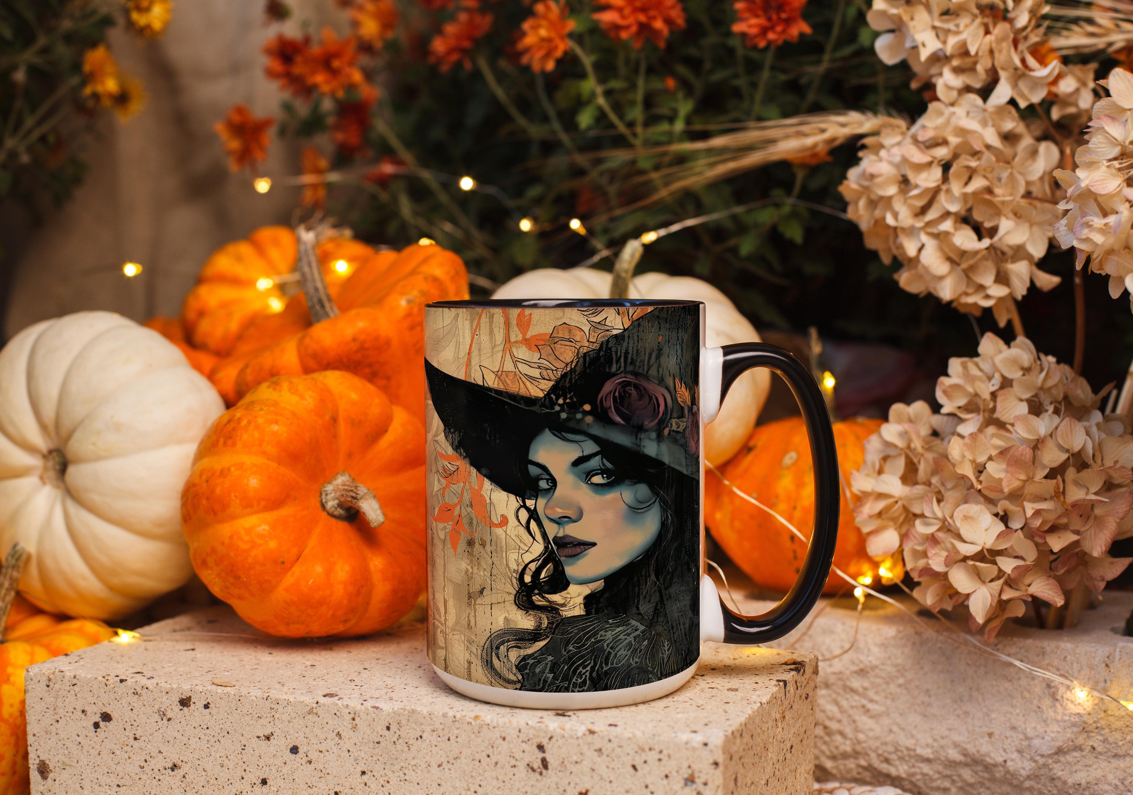 Beautiful Witch - Halloween Mug