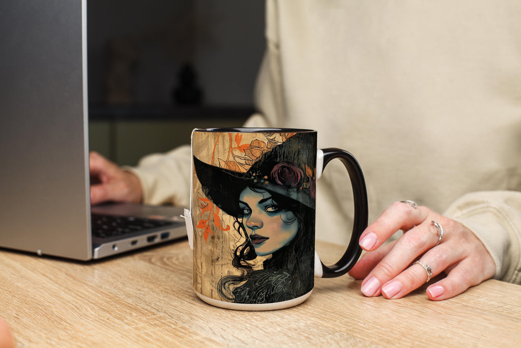 Beautiful Witch - Halloween Mug