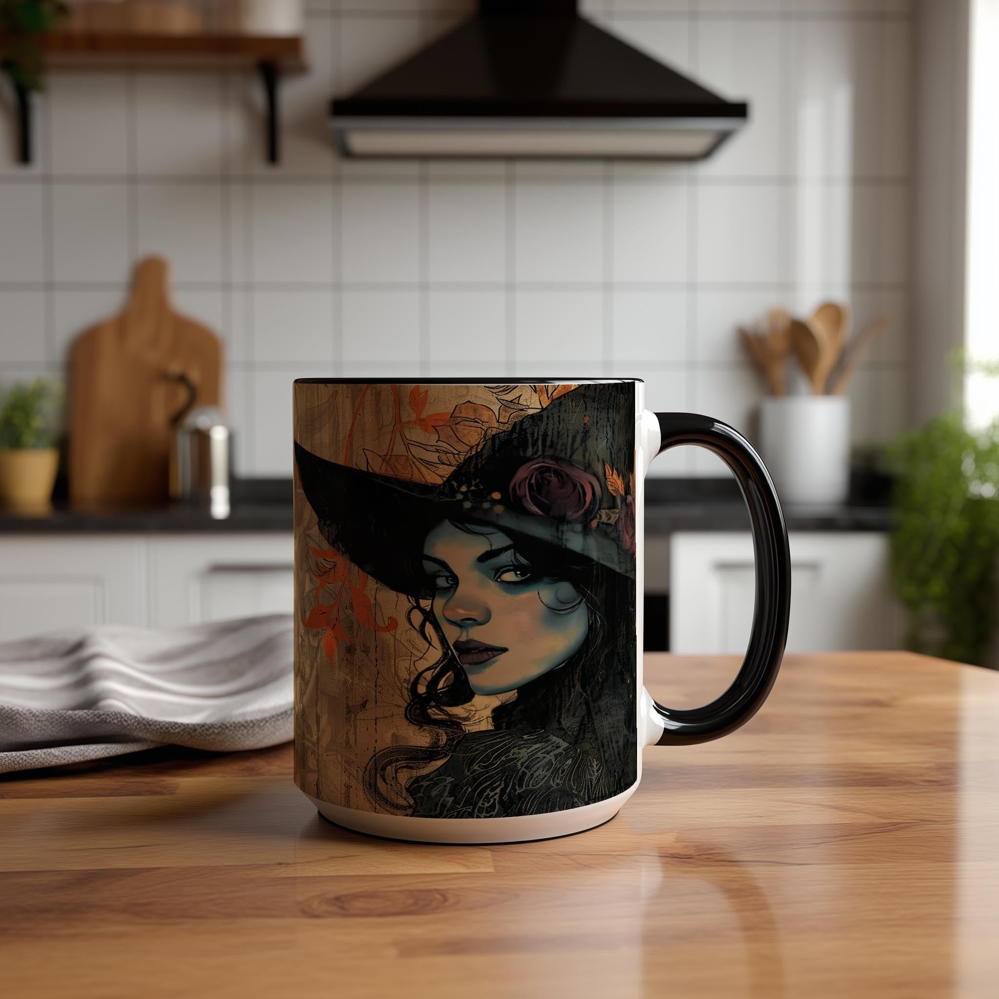 Beautiful Witch - Halloween Mug