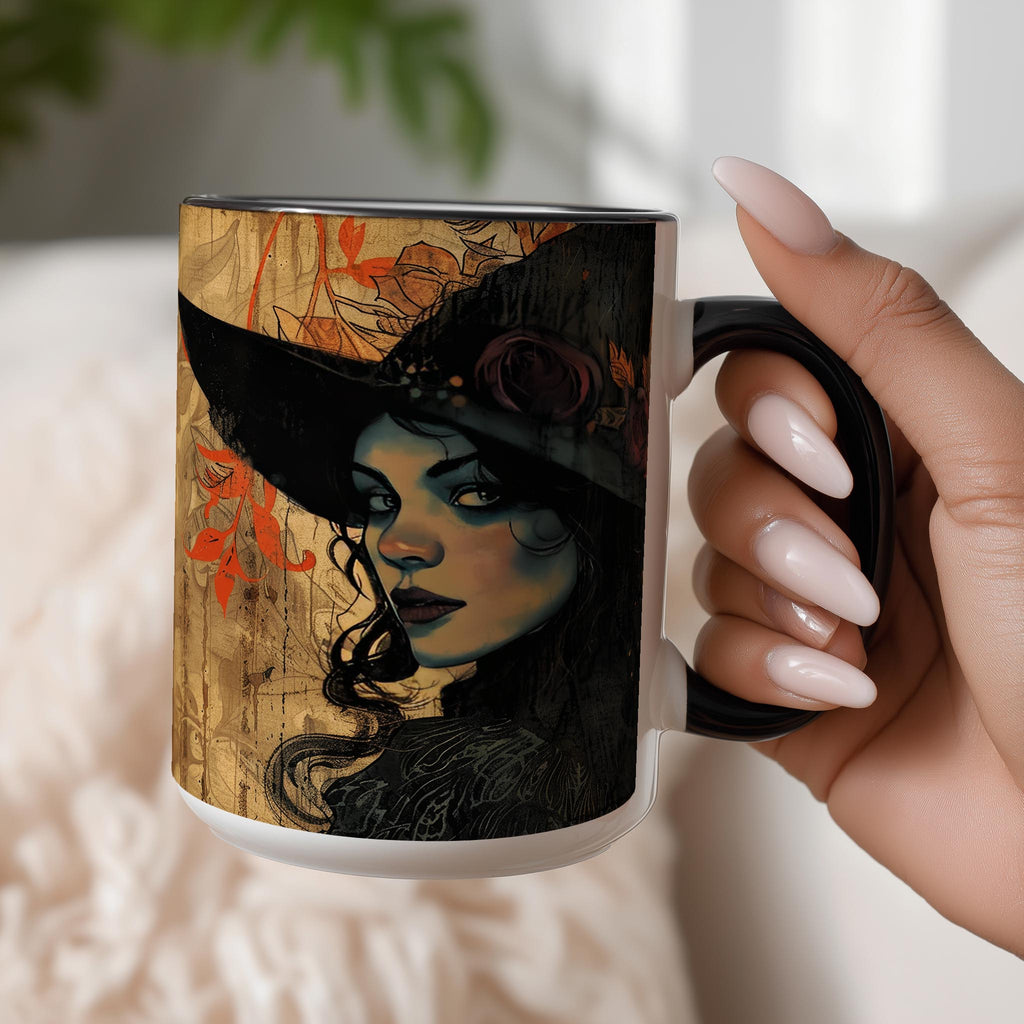 Beautiful Witch - Halloween Mug