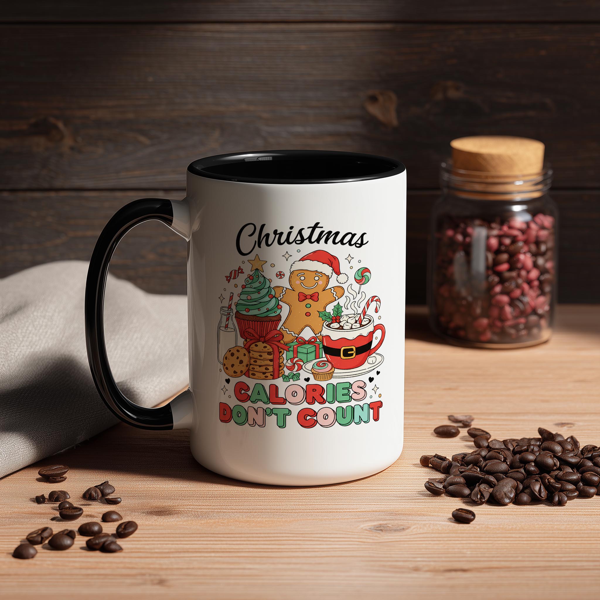 Christmas Calories Don't Count! - Christmas Mug