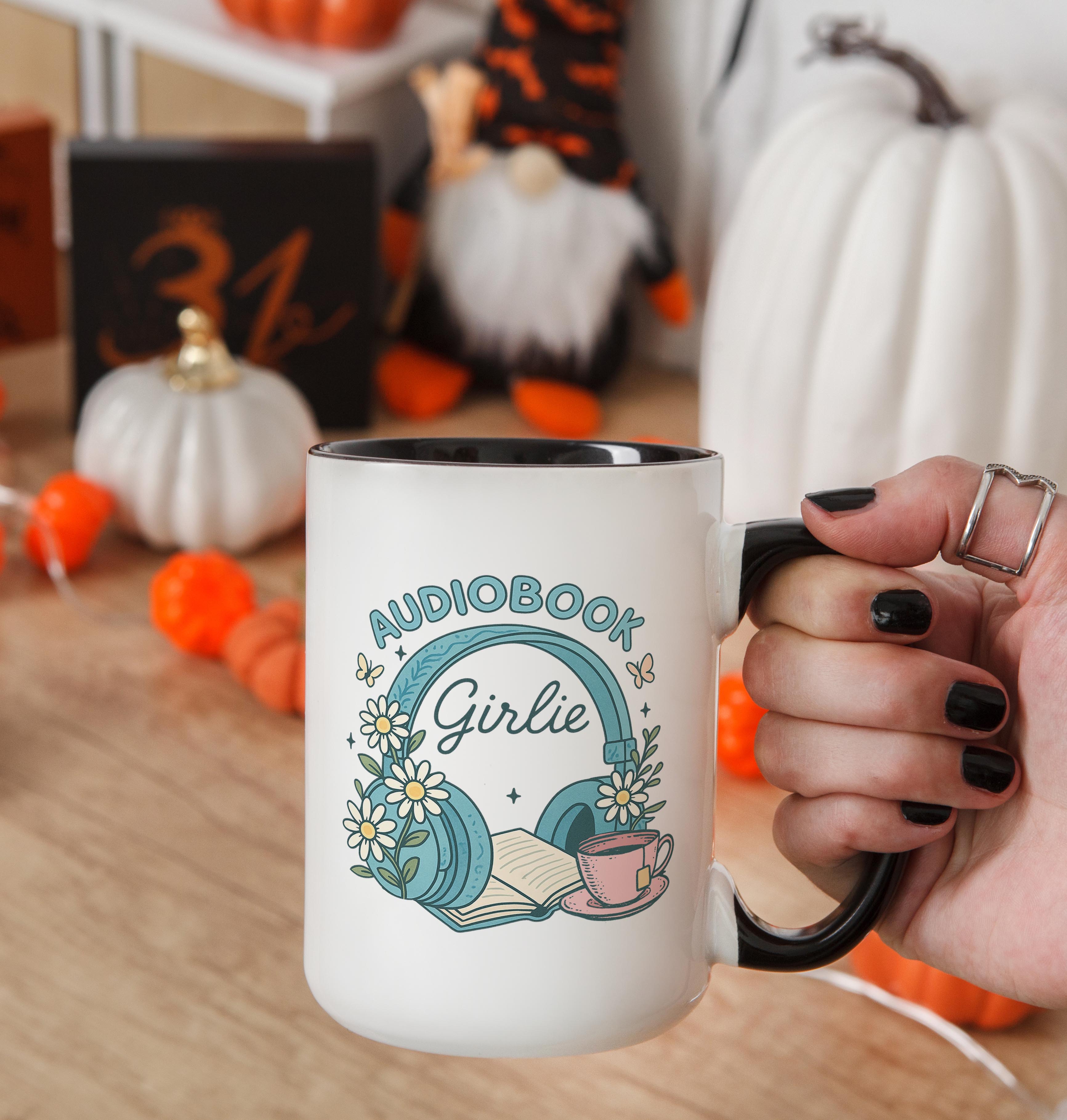Audiobook Girlie - Hoobies and Interests Mug