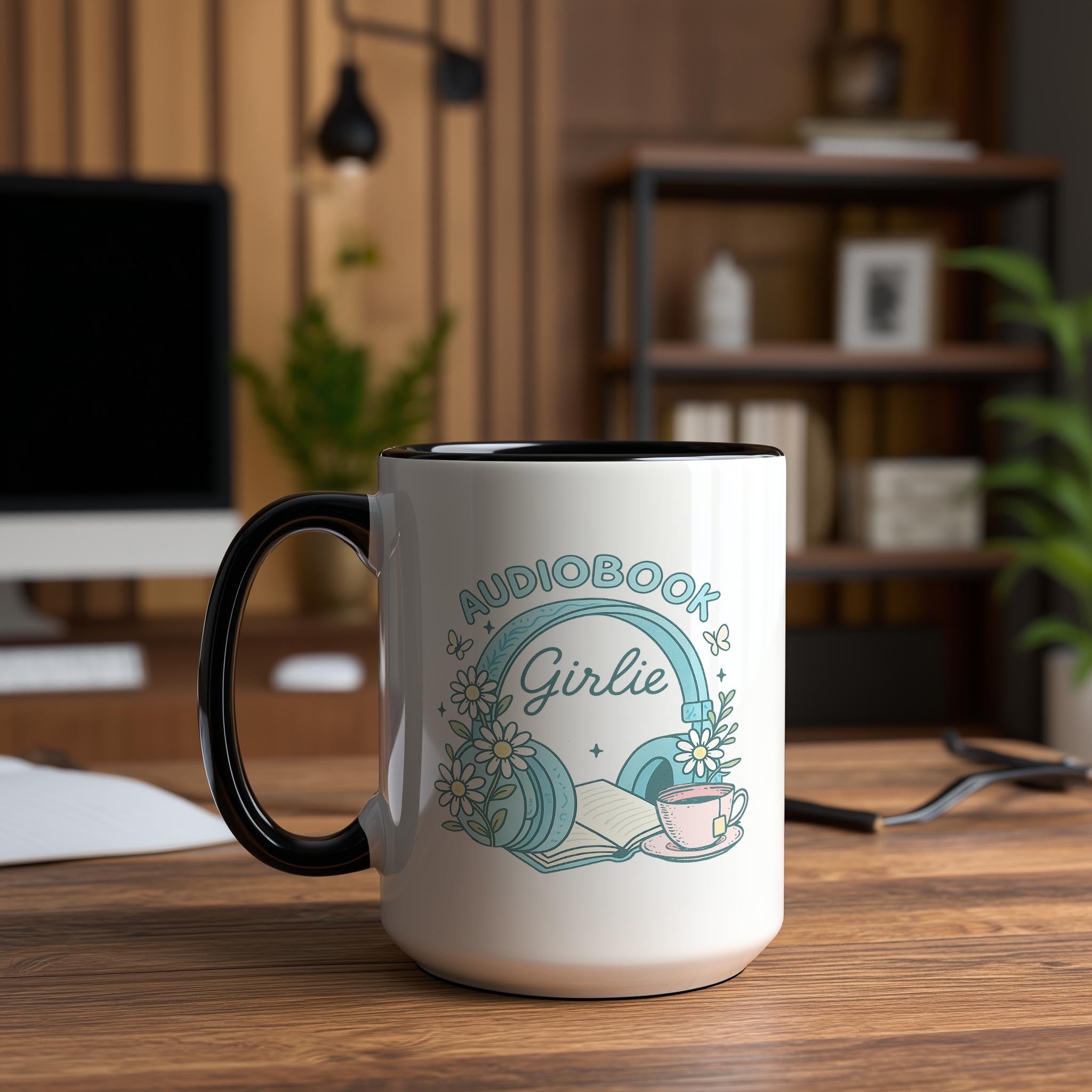 Audiobook Girlie - Hoobies and Interests Mug