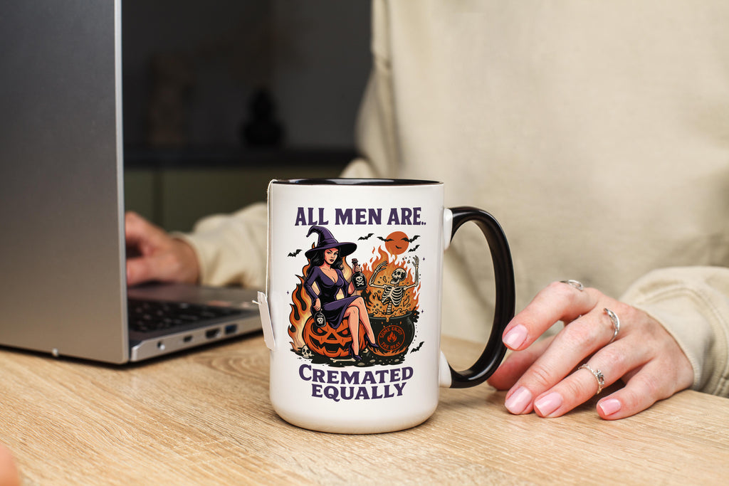 All Men are Cremated Equally - Halloween Mug