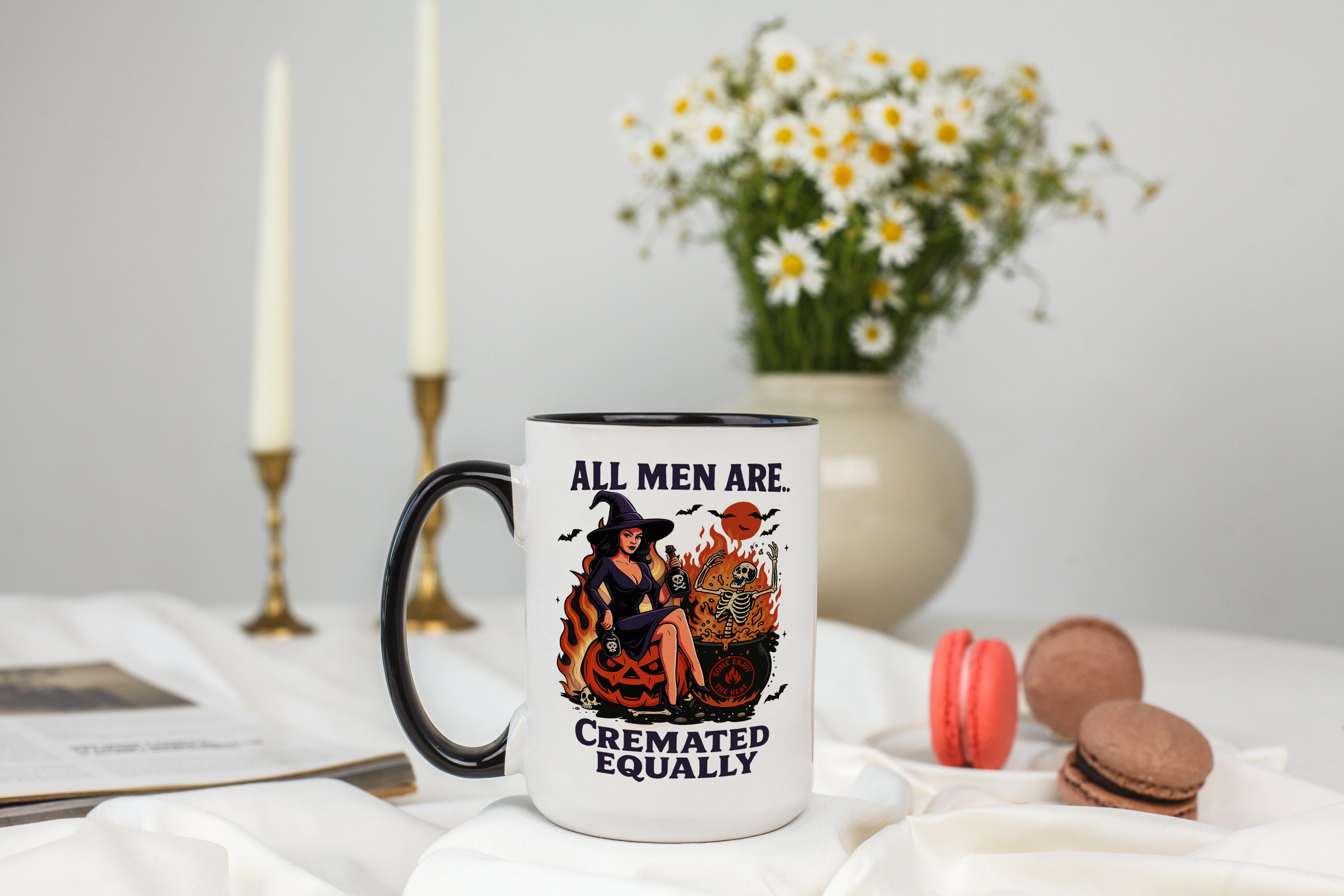 All Men are Cremated Equally - Halloween Mug