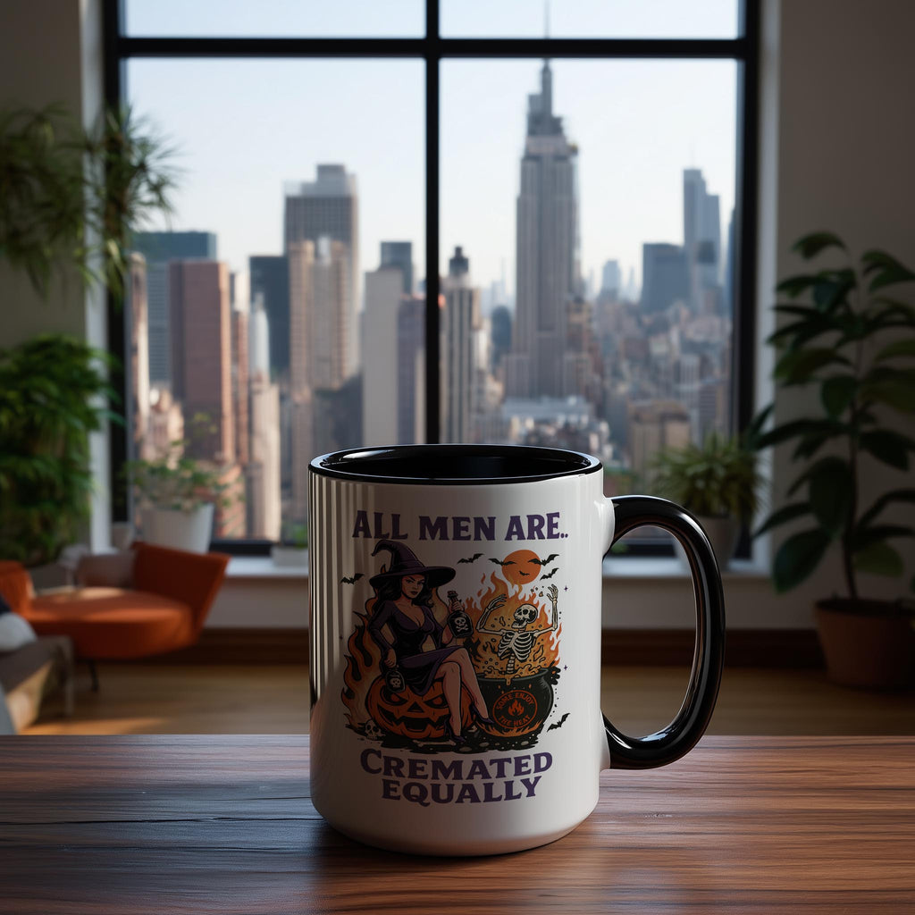 All Men are Cremated Equally - Halloween Mug