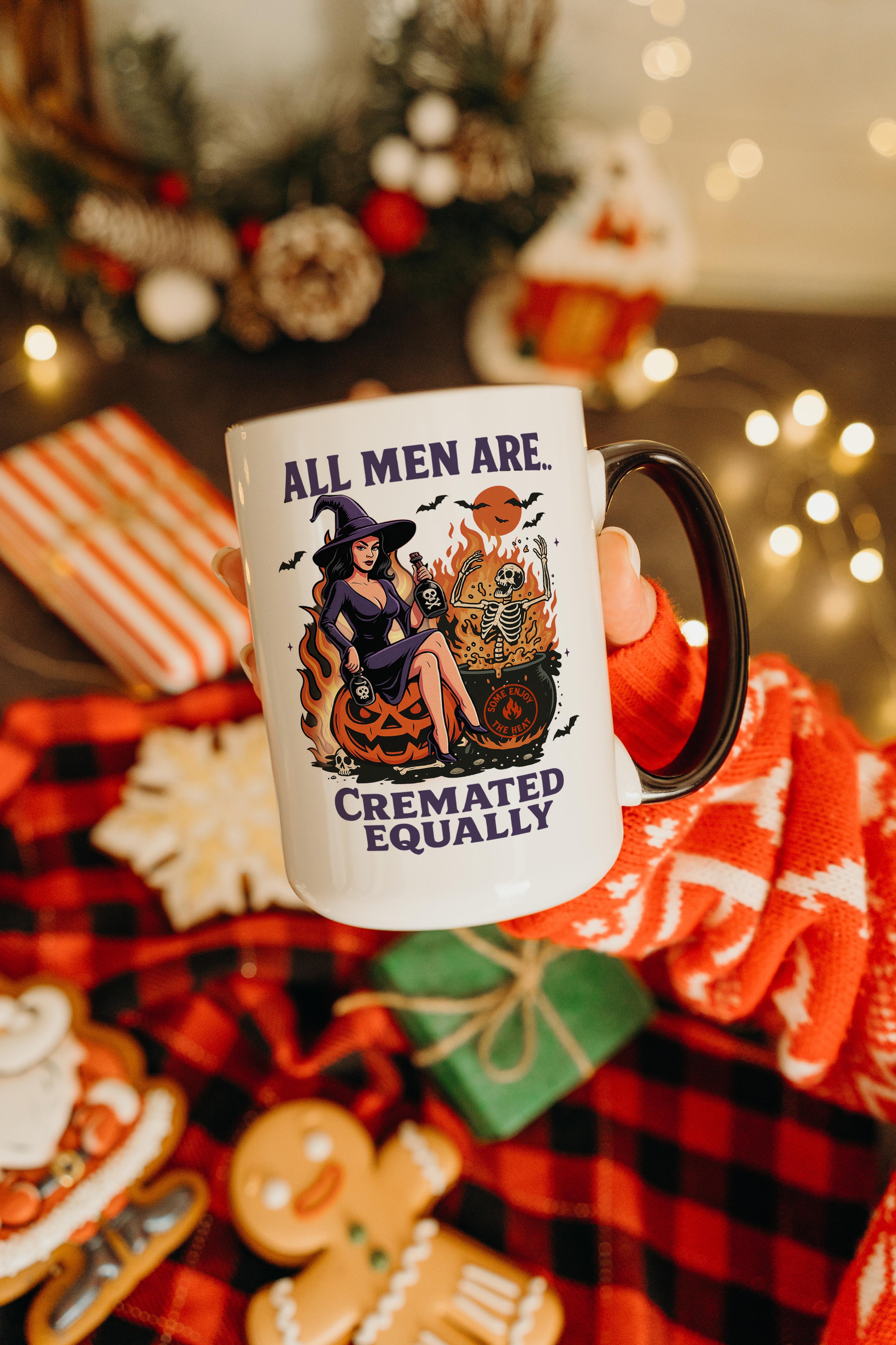All Men are Cremated Equally - Halloween Mug