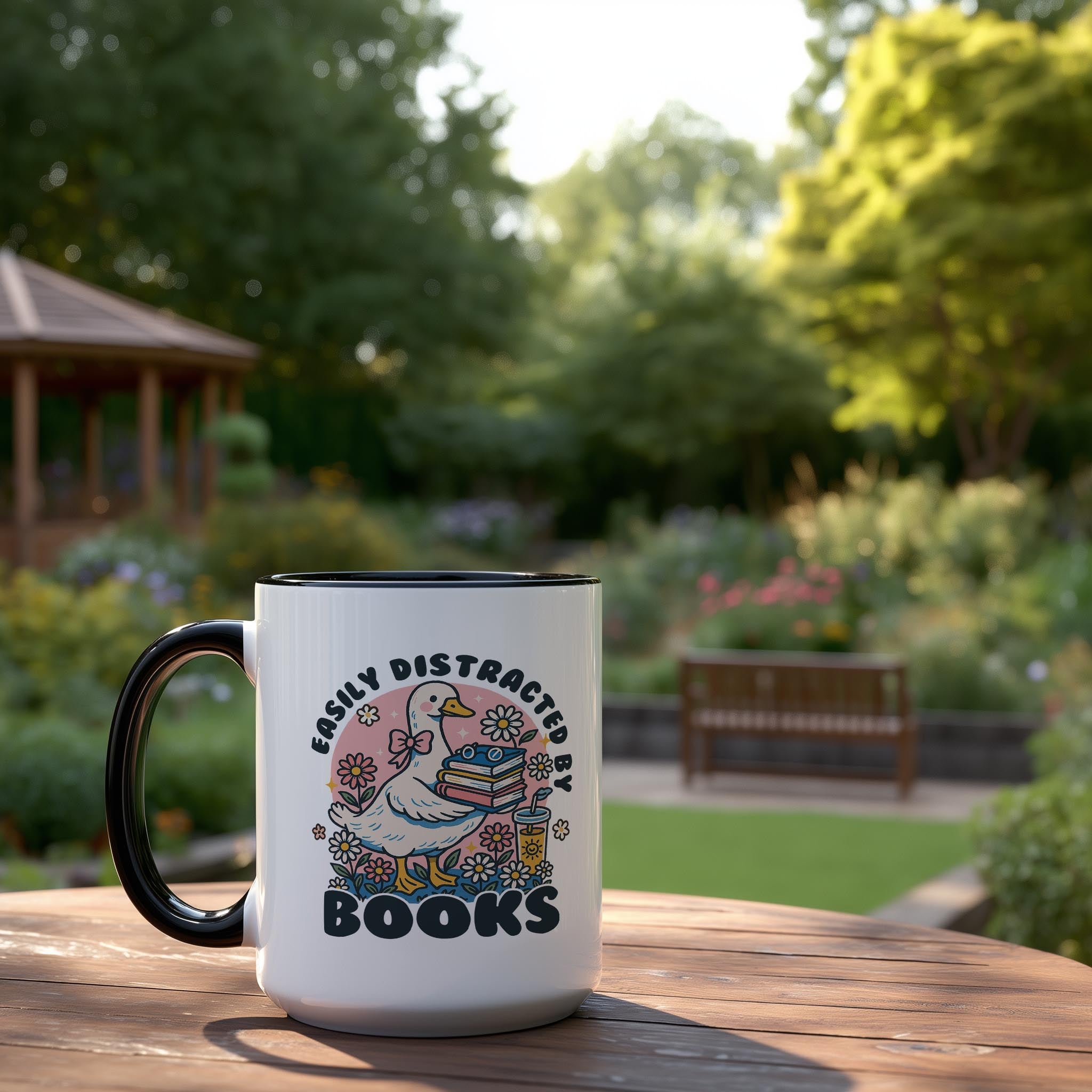 Easily Distracted by Books - Hobbies and Interests Mug