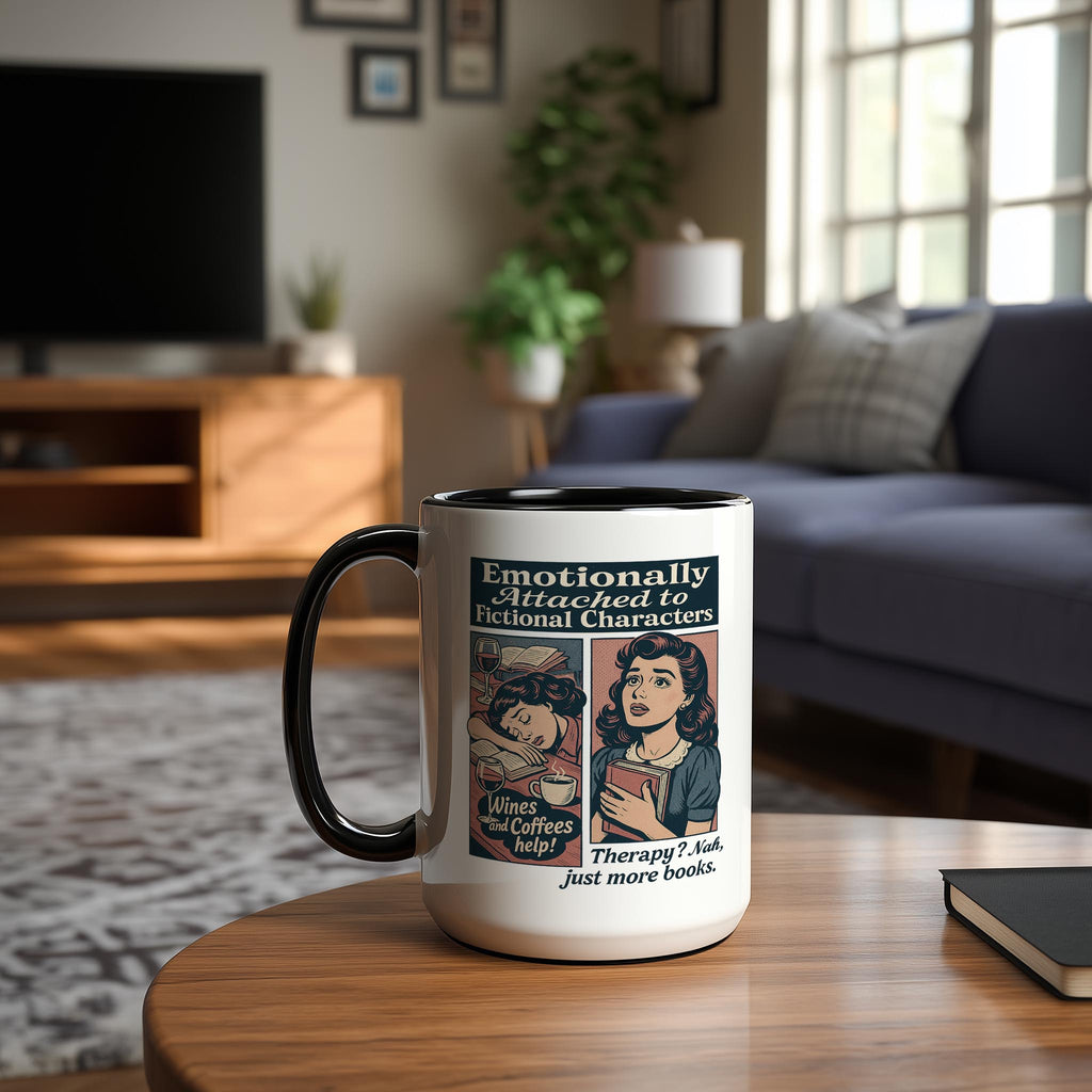 Emotionally Attached to Fictional Characters - Hobbies and Interests Mug