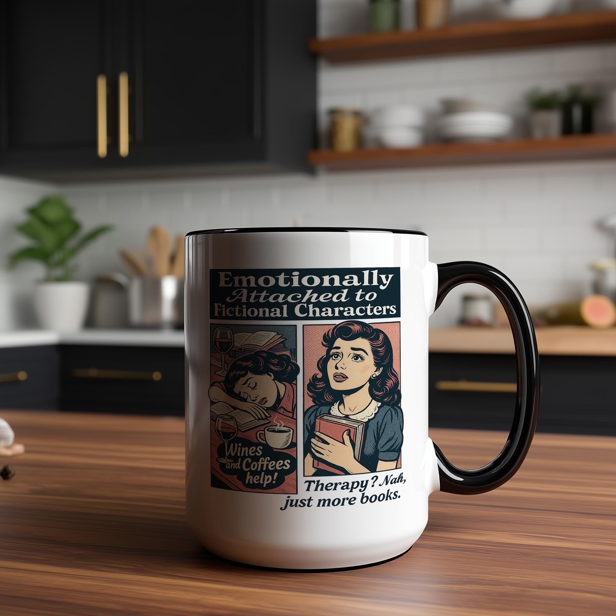 Emotionally Attached to Fictional Characters - Hobbies and Interests Mug