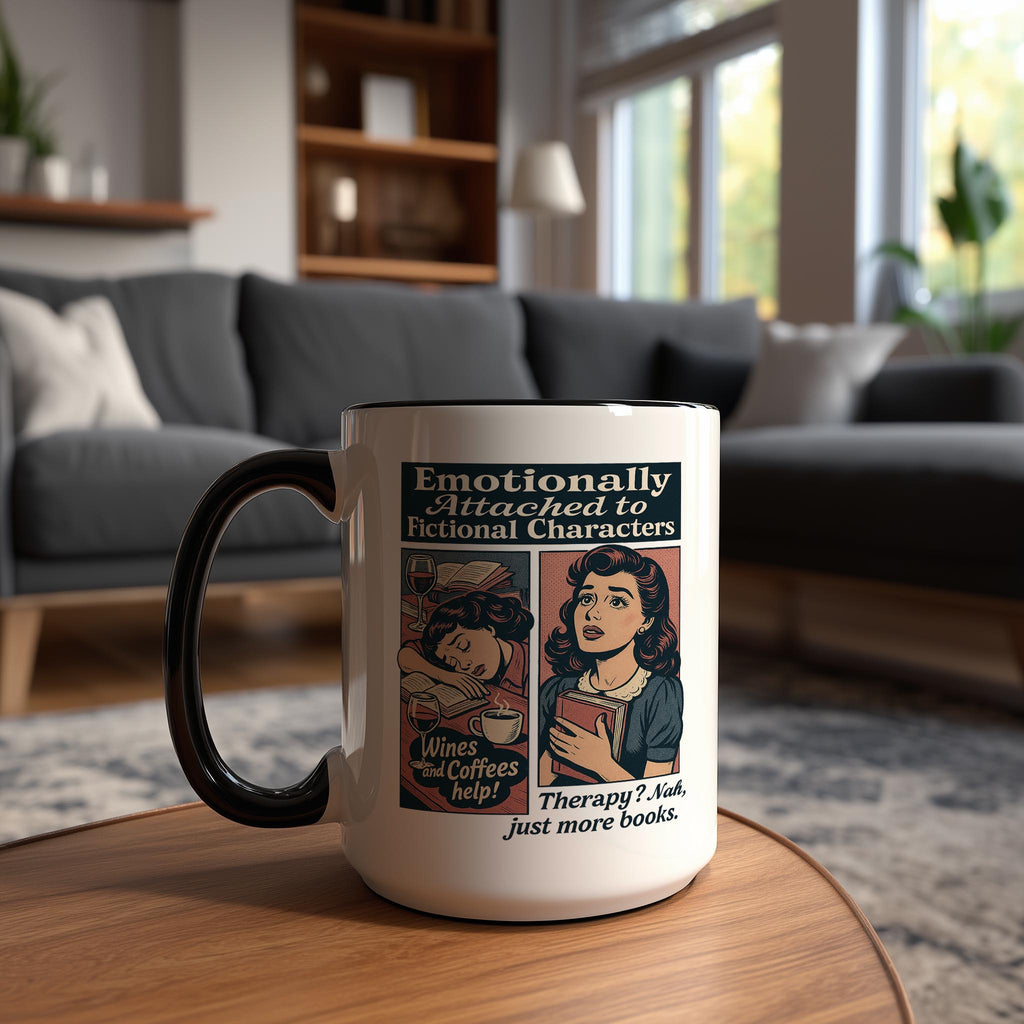 Emotionally Attached to Fictional Characters - Hobbies and Interests Mug