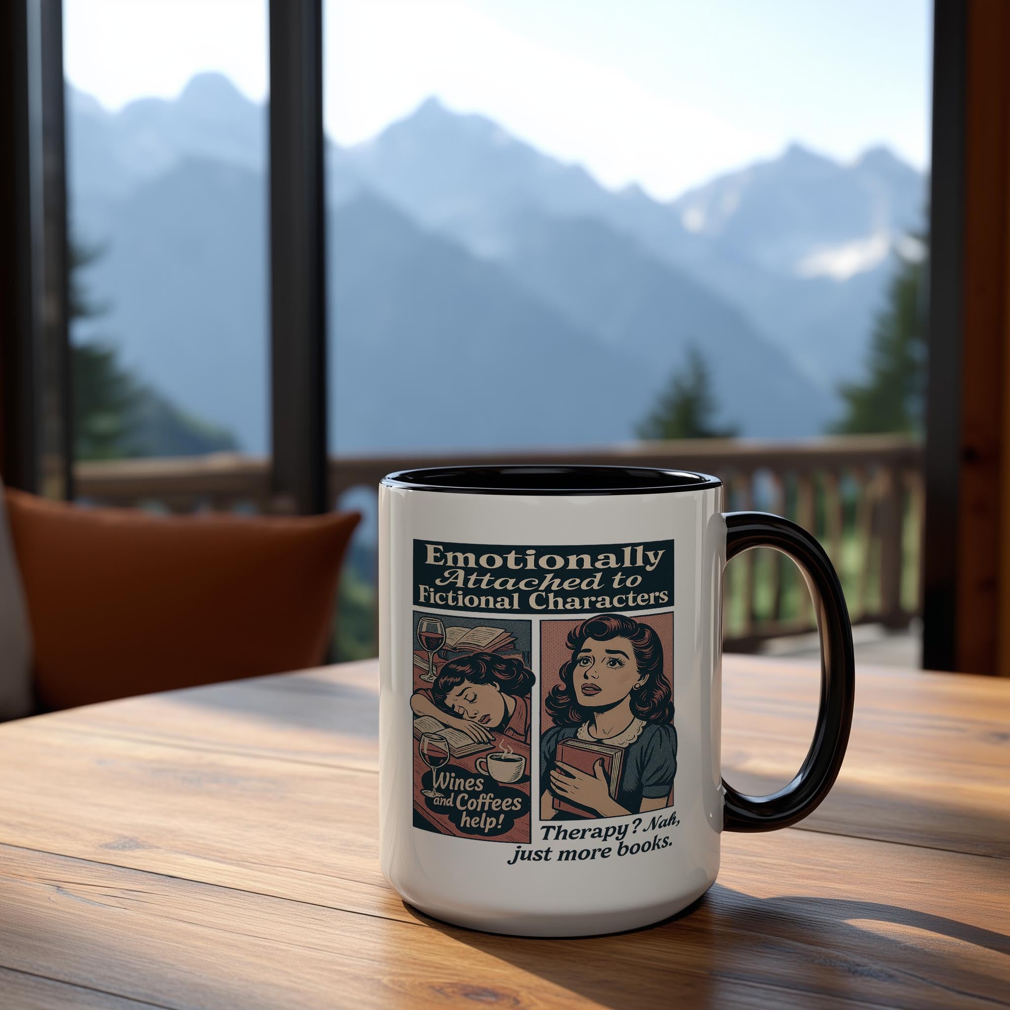 Emotionally Attached to Fictional Characters - Hobbies and Interests Mug