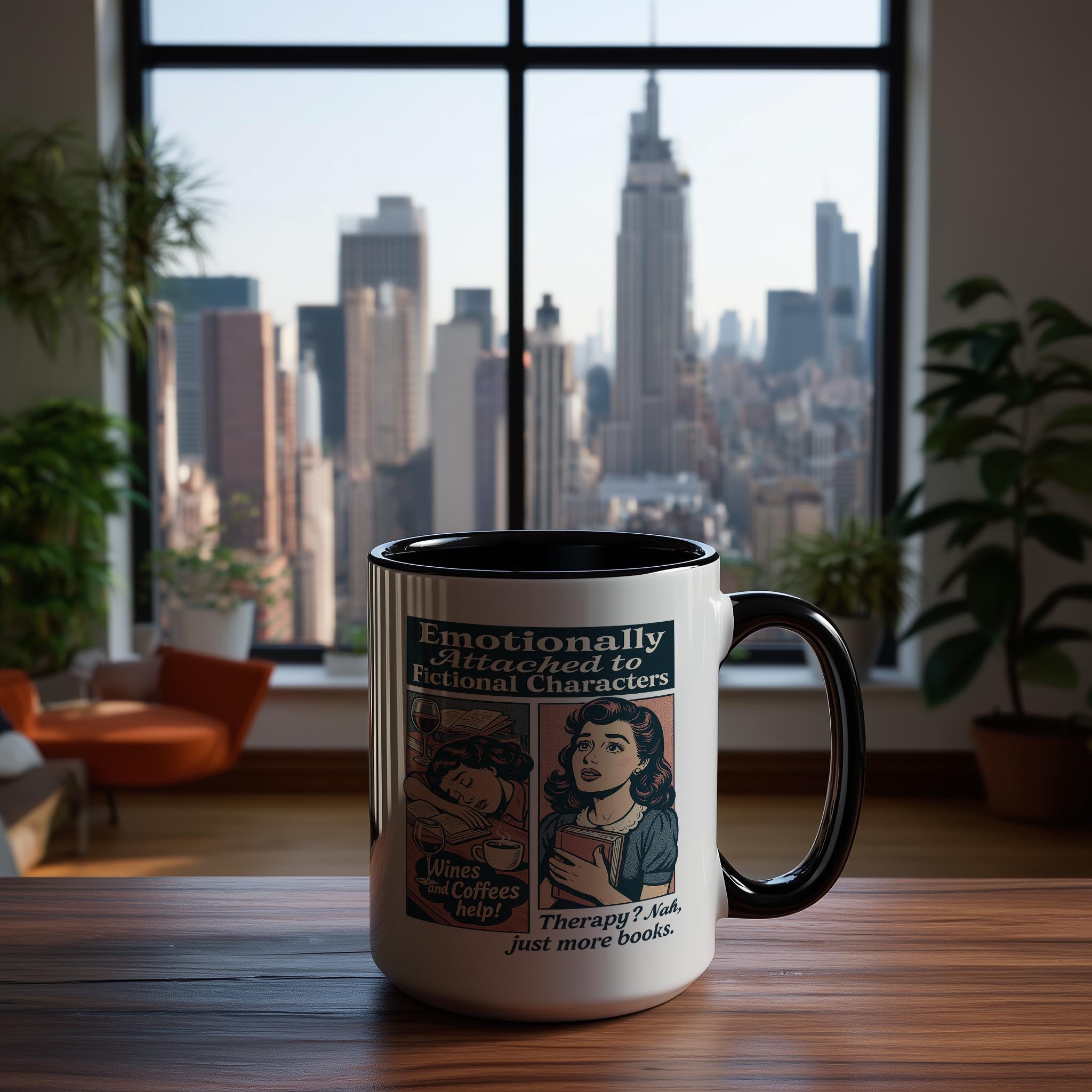 Emotionally Attached to Fictional Characters - Hobbies and Interests Mug