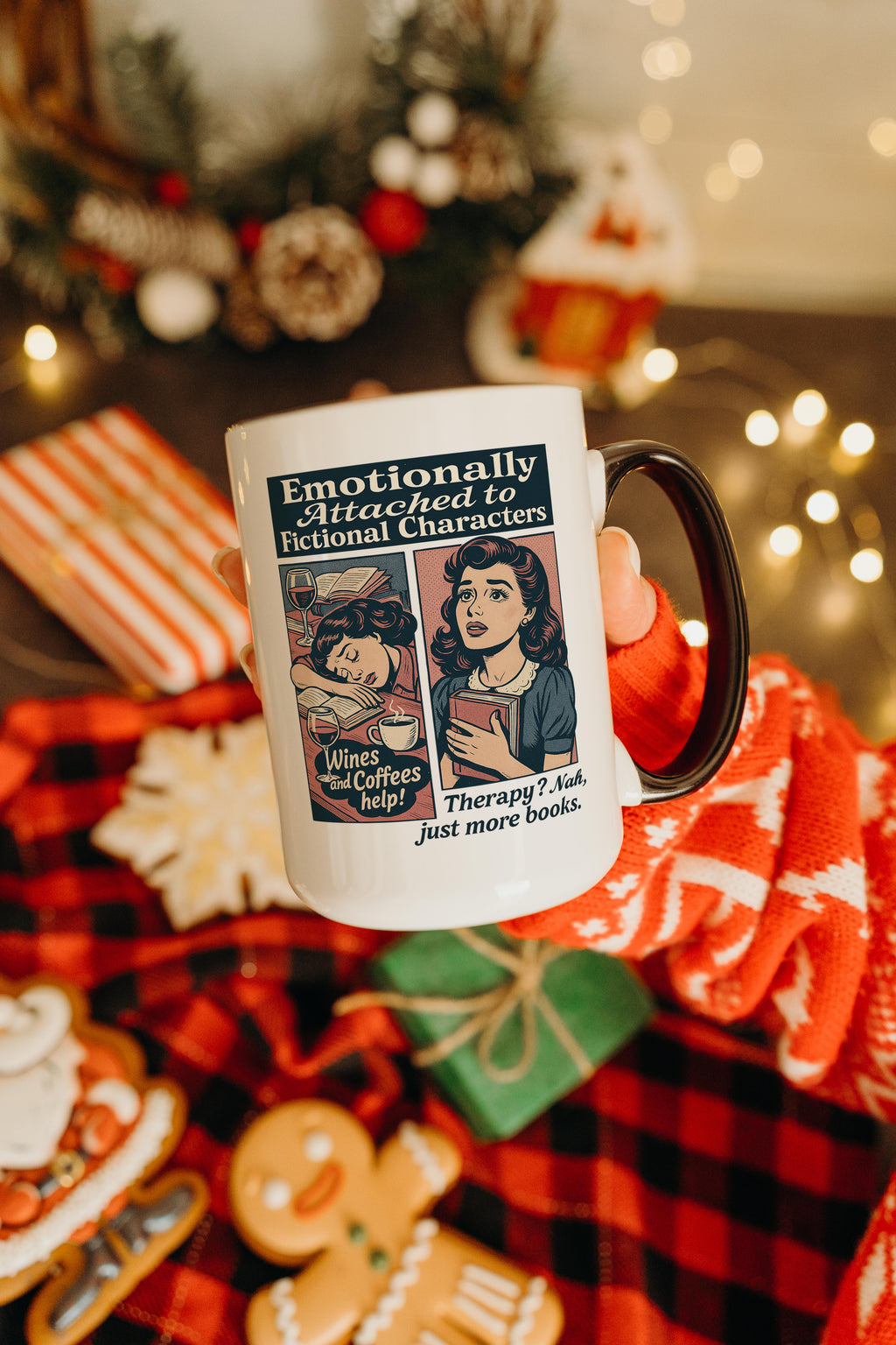 Emotionally Attached to Fictional Characters - Hobbies and Interests Mug