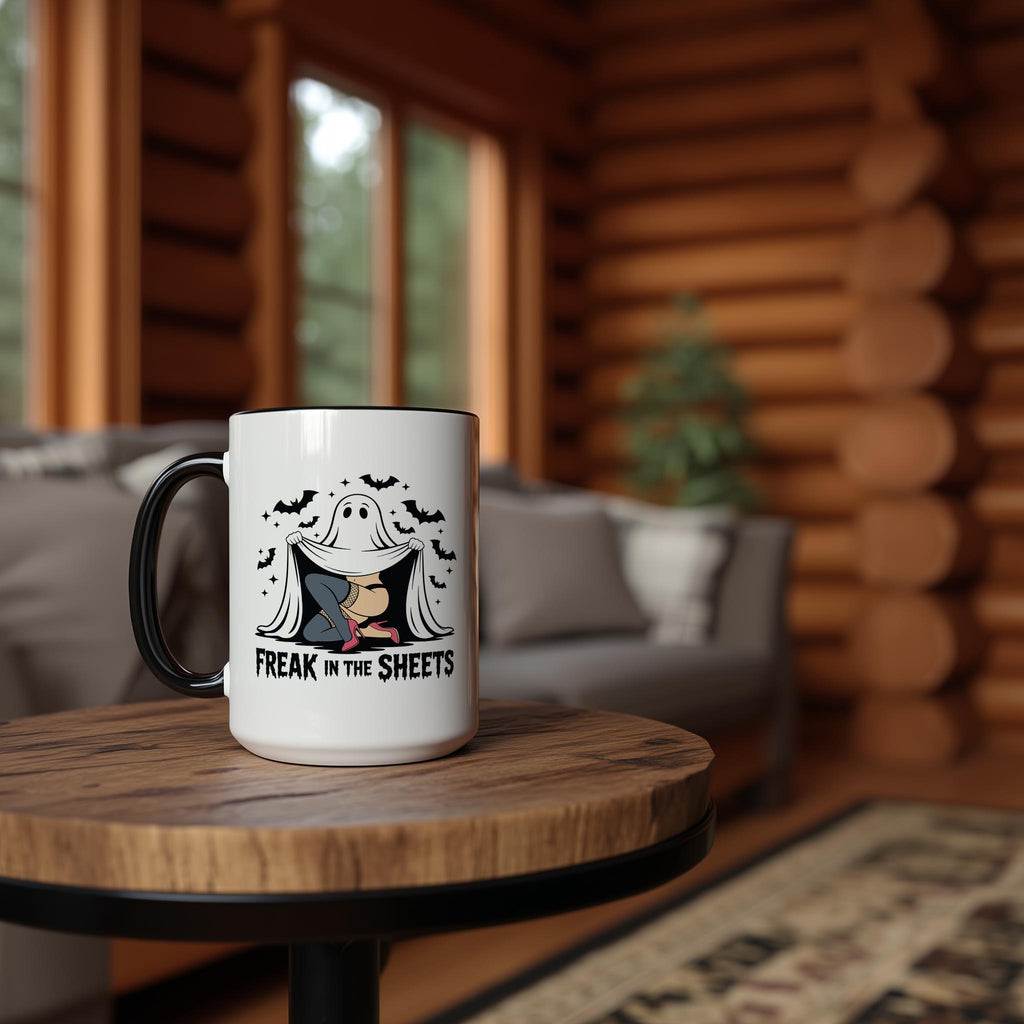 Freak in the Sheets! -  Halloween Mug