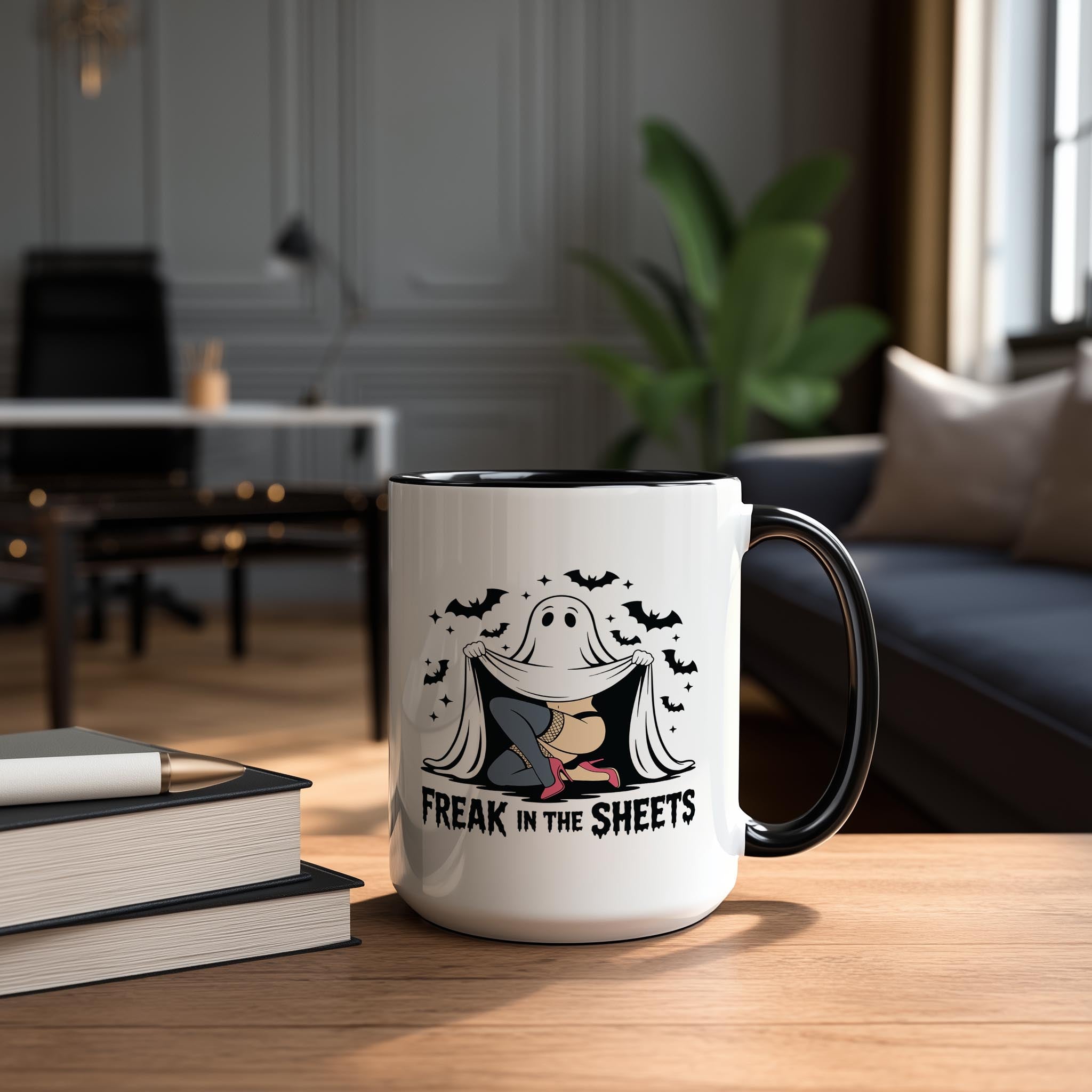 Freak in the Sheets! -  Halloween Mug