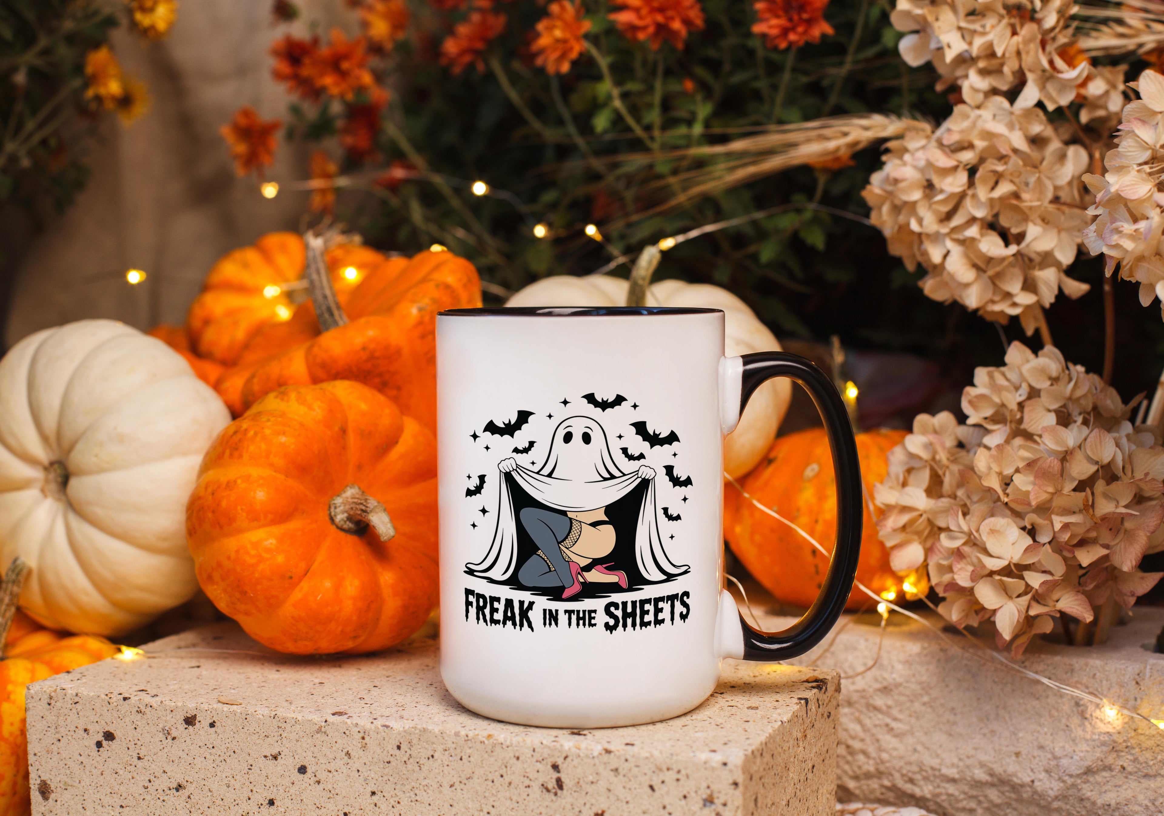 Freak in the Sheets! -  Halloween Mug