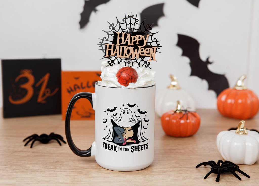 Freak in the Sheets! -  Halloween Mug