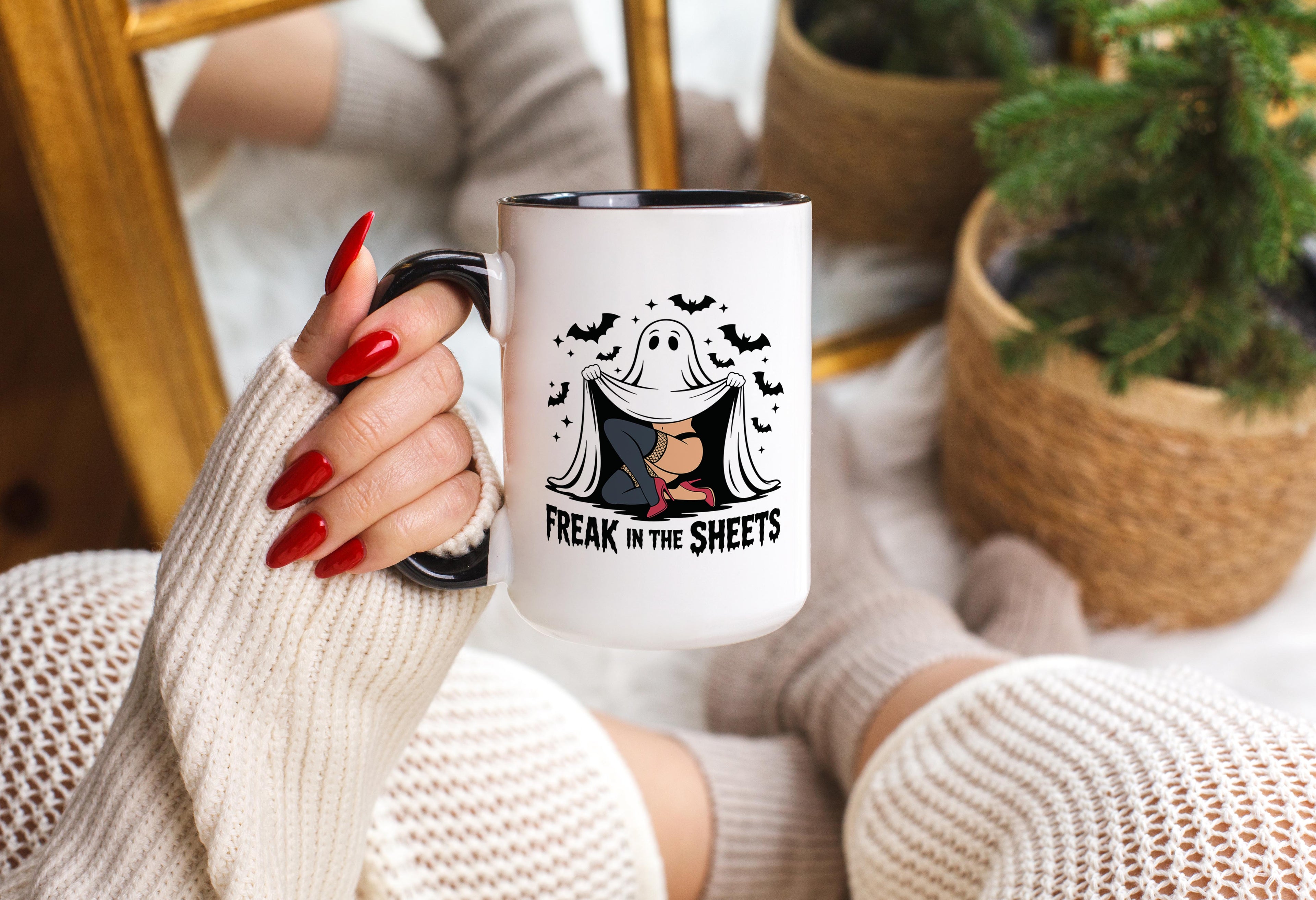 Freak in the Sheets! -  Halloween Mug
