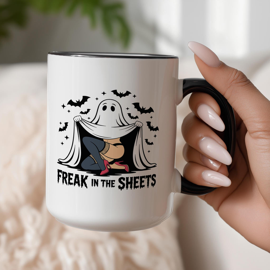 Freak in the Sheets! -  Halloween Mug