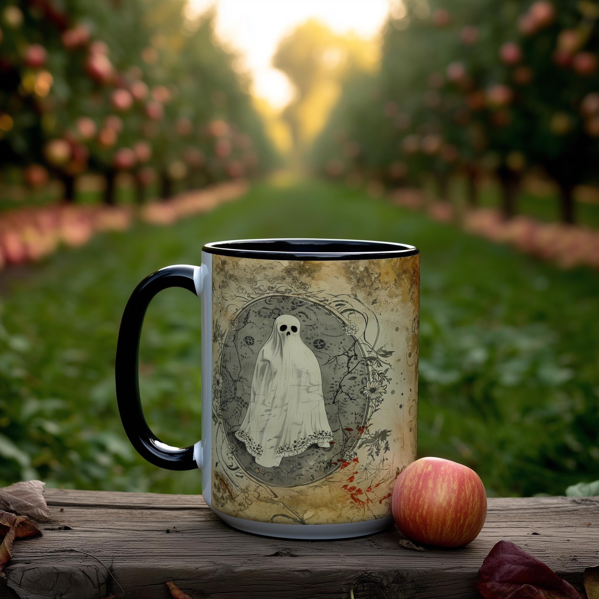 Ghost Portraits - Halloween Mug