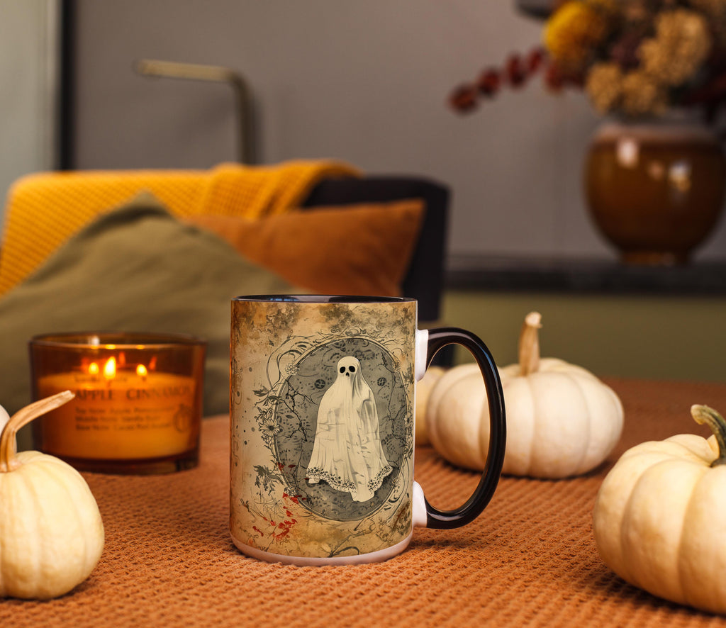 Ghost Portraits - Halloween Mug