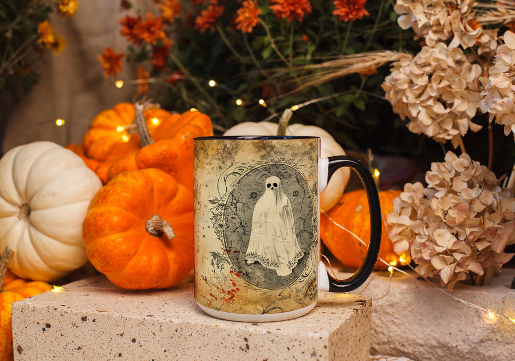 Ghost Portraits - Halloween Mug