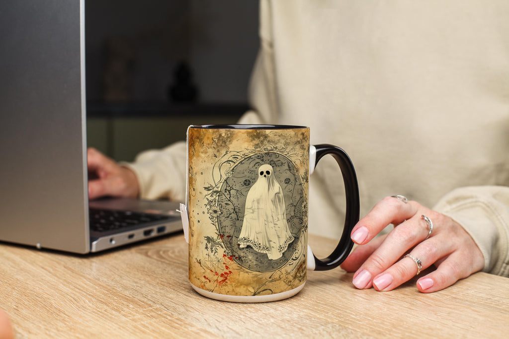 Ghost Portraits - Halloween Mug