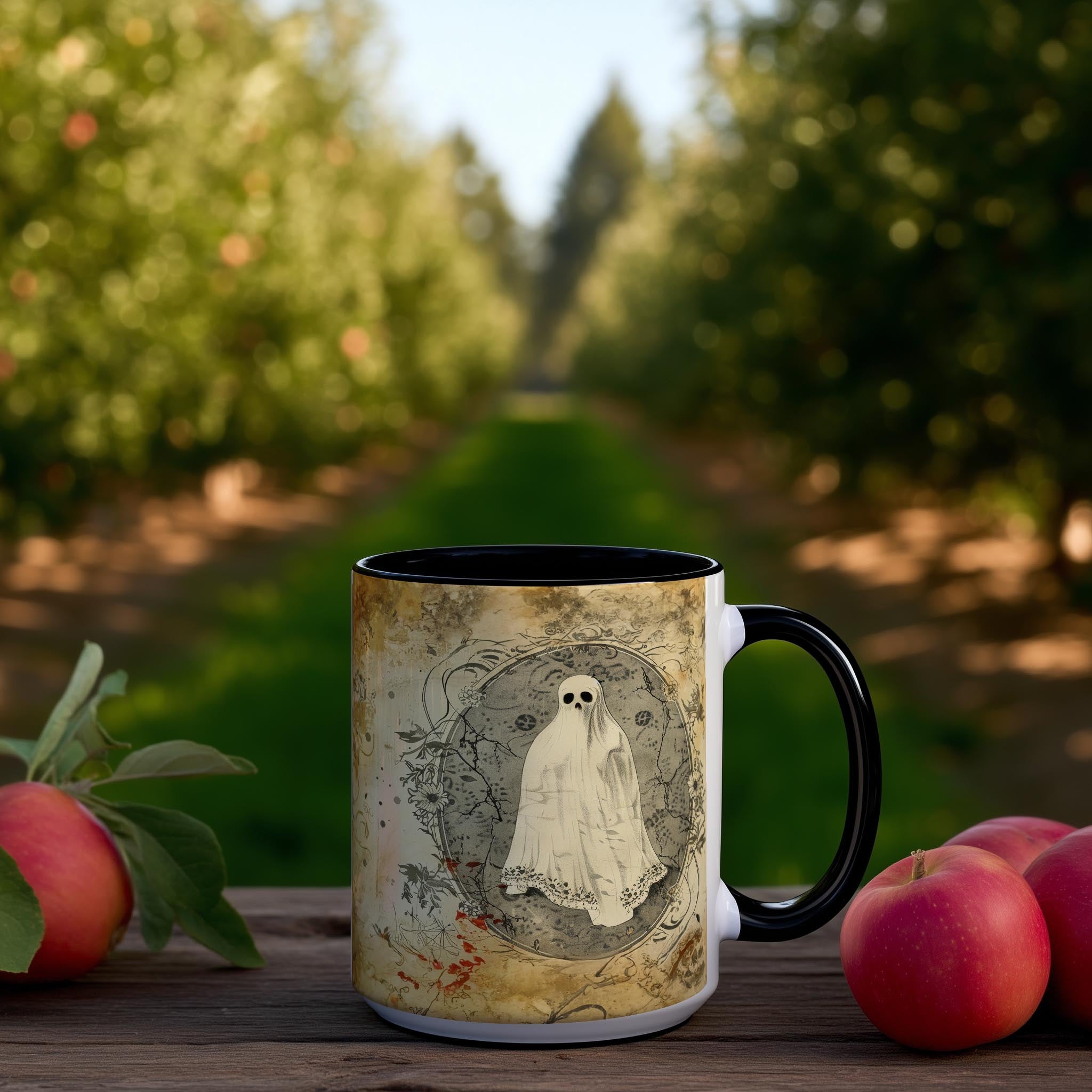 Ghost Portraits - Halloween Mug