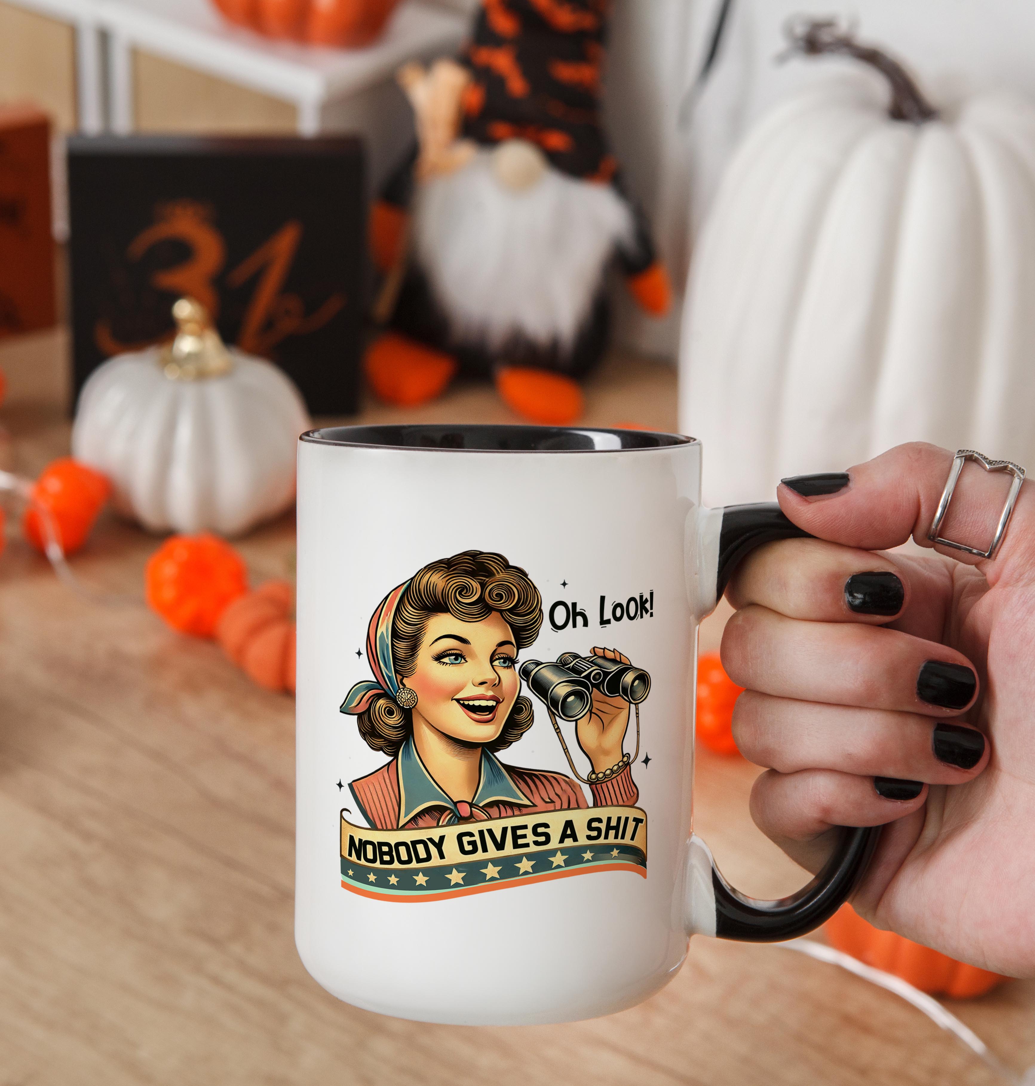 Nobody Gives A Sh*t - Adult Humor Mug