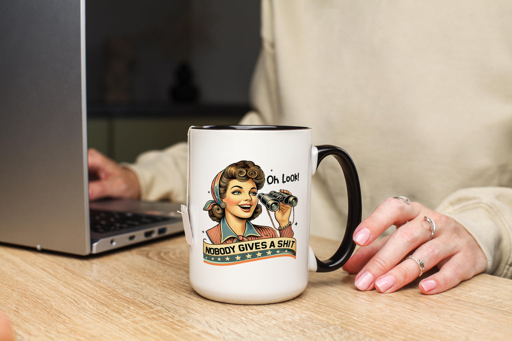 Nobody Gives A Sh*t - Adult Humor Mug